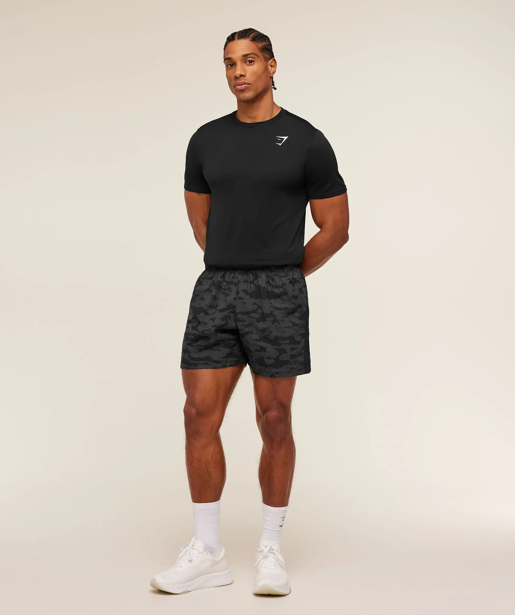 Gymshark Sport 5" Shorts - Onyx Grey/Black sold by Gymshark product image thumbnail 4
