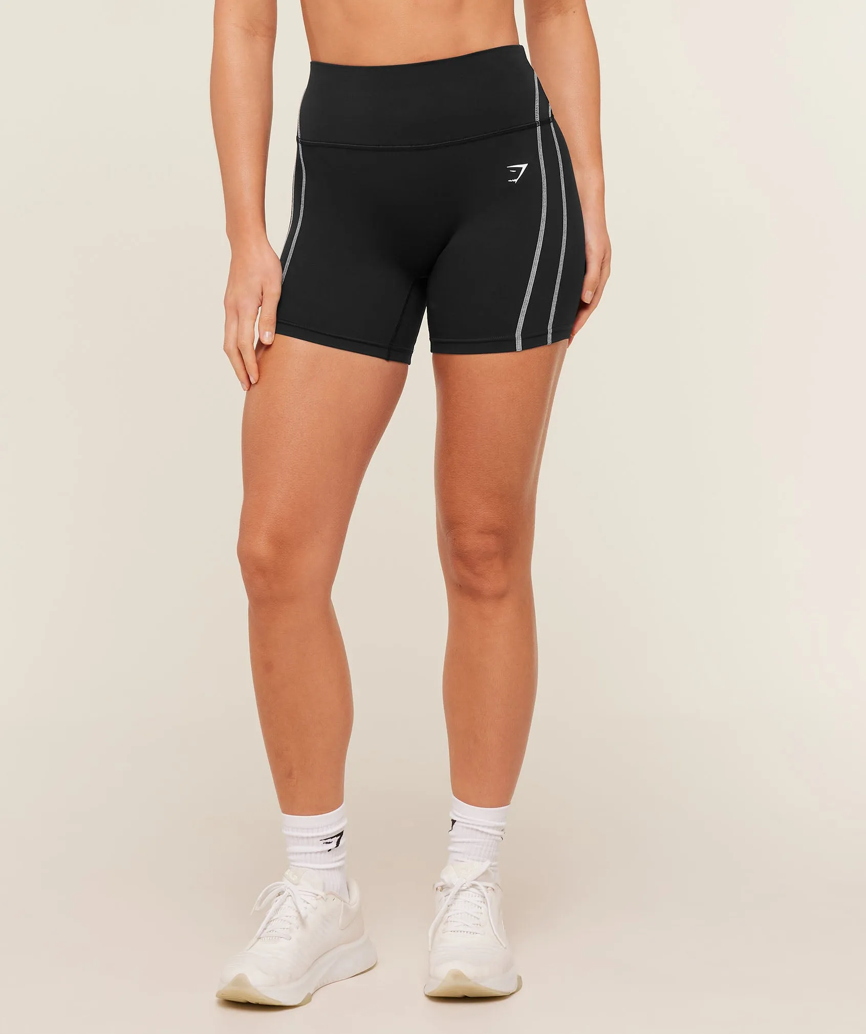 Gymshark Volt Short - Black/White sold by Gymshark