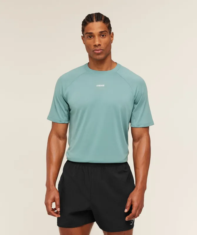 Gymshark Train T-Shirt - Storm Blue made by Gymshark