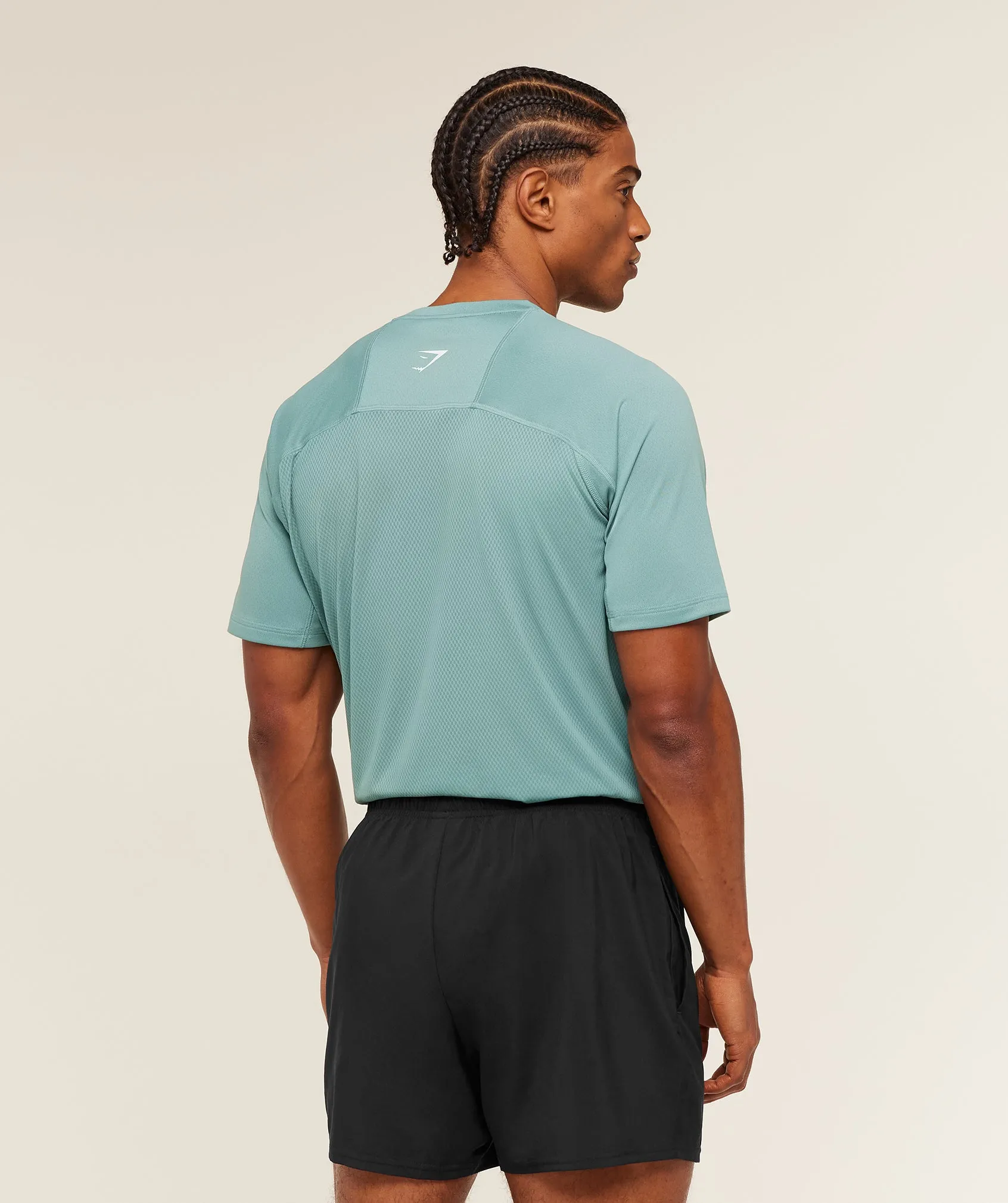 Gymshark Train T-Shirt - Storm Blue sold by Gymshark product image thumbnail 3