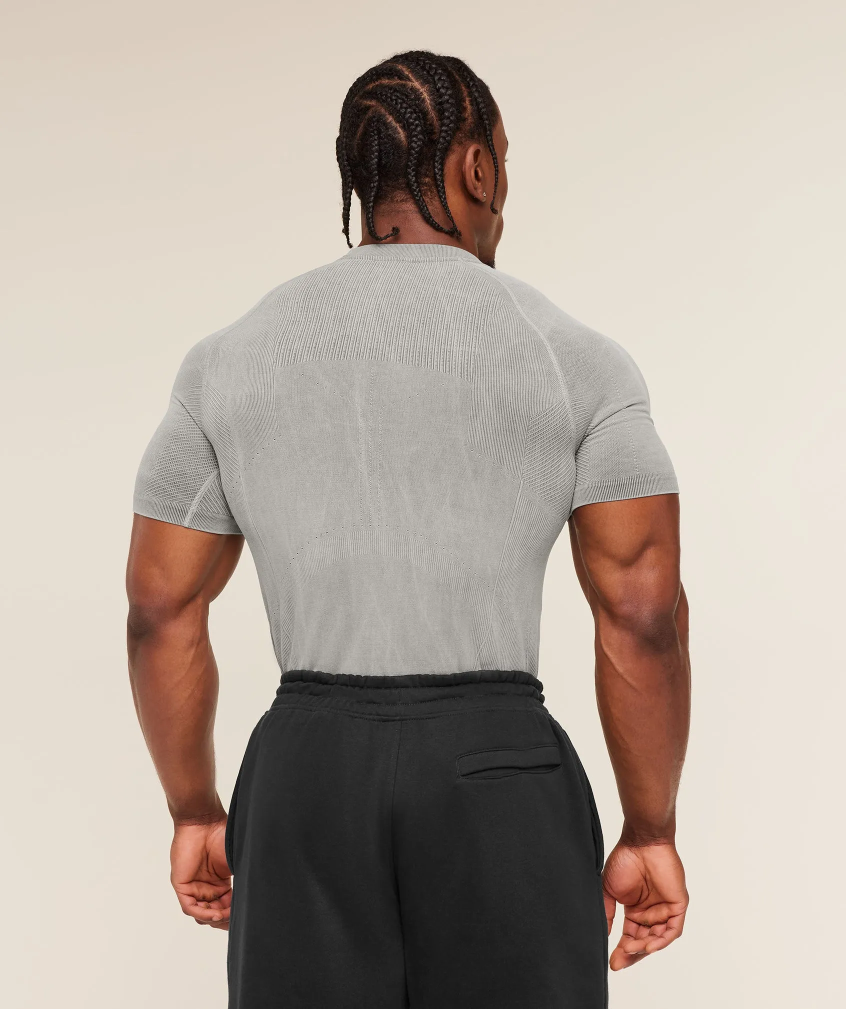 Gymshark Charge T-Shirt - Black/Wash sold by Gymshark product image thumbnail 2