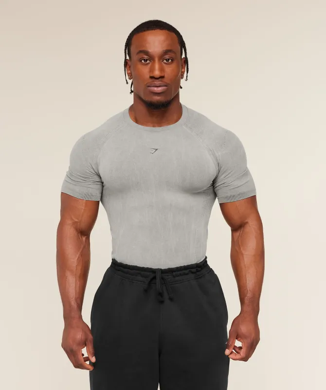 Gymshark Charge T-Shirt - Black/Wash made by Gymshark