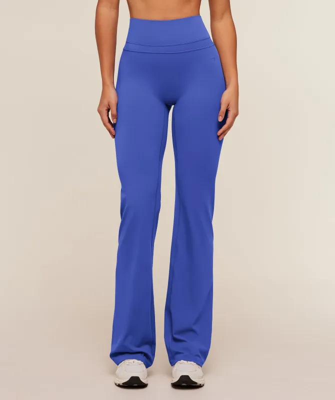 Gymshark Whitney Tall Flared Leggings - Force Blue made by Gymshark