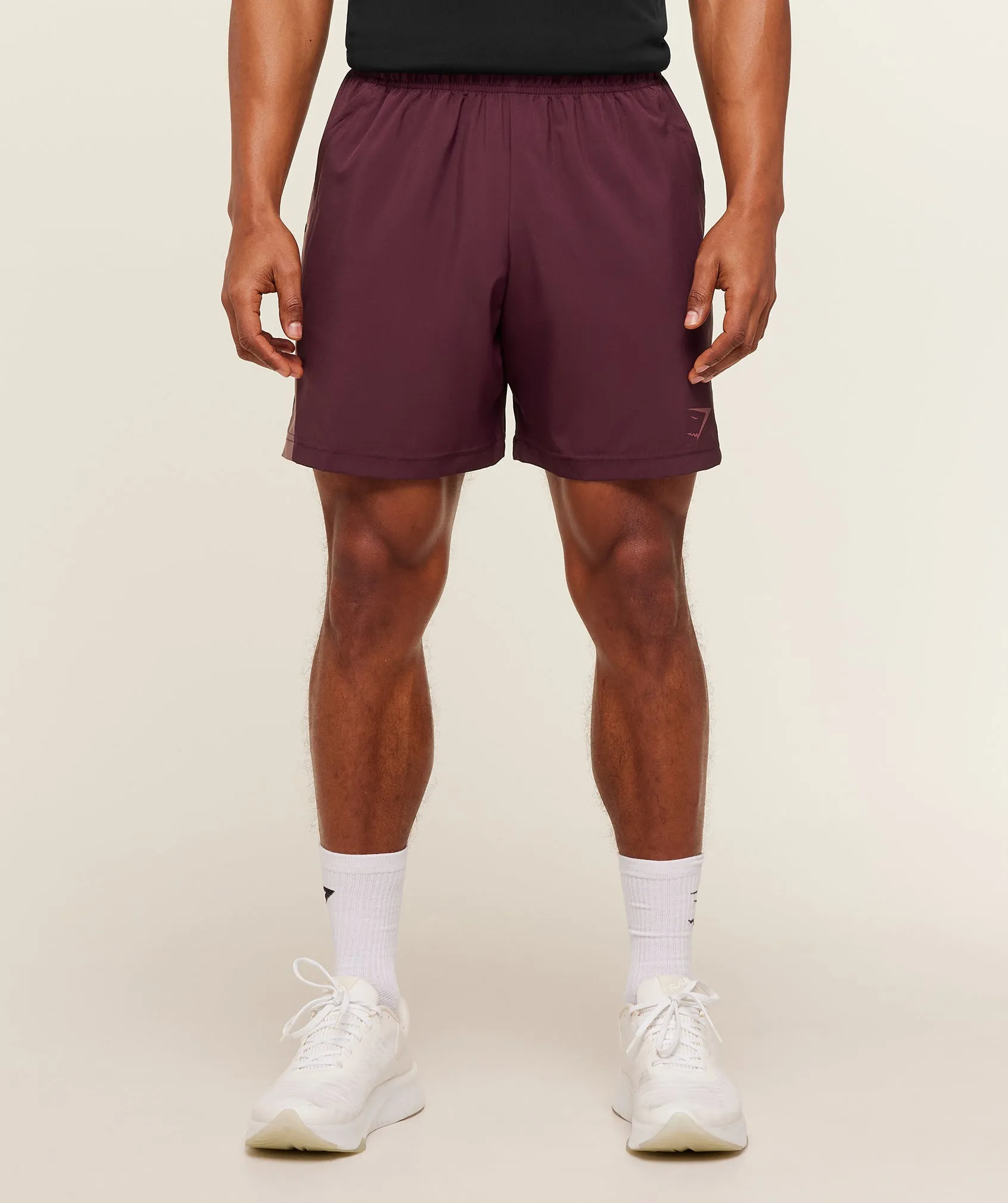 Gymshark Sport 7" Shorts - Impact Burgundy/Reset Pink sold by Gymshark product image thumbnail 2