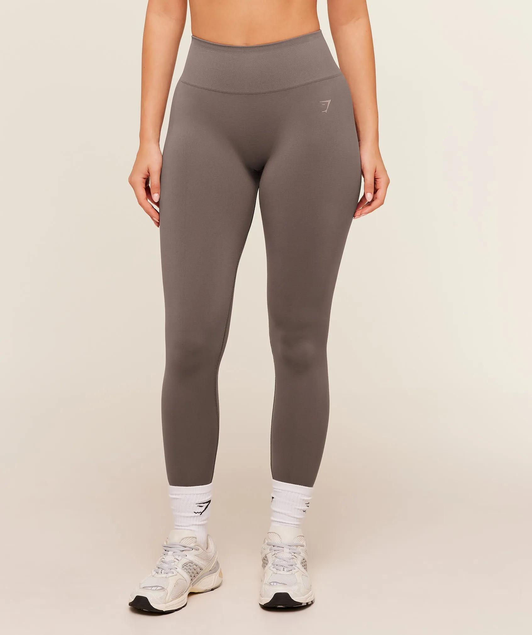 Gymshark Soft Sculpt Leggings - Cool Brown sold by Gymshark