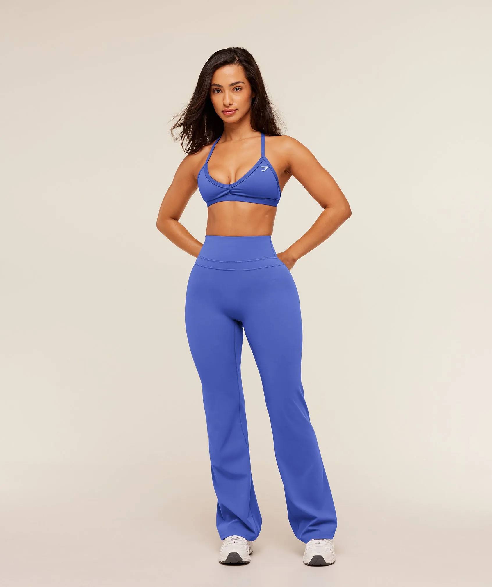 Gymshark Minimal Sports Bra - Force Blue sold by Gymshark product image thumbnail 4