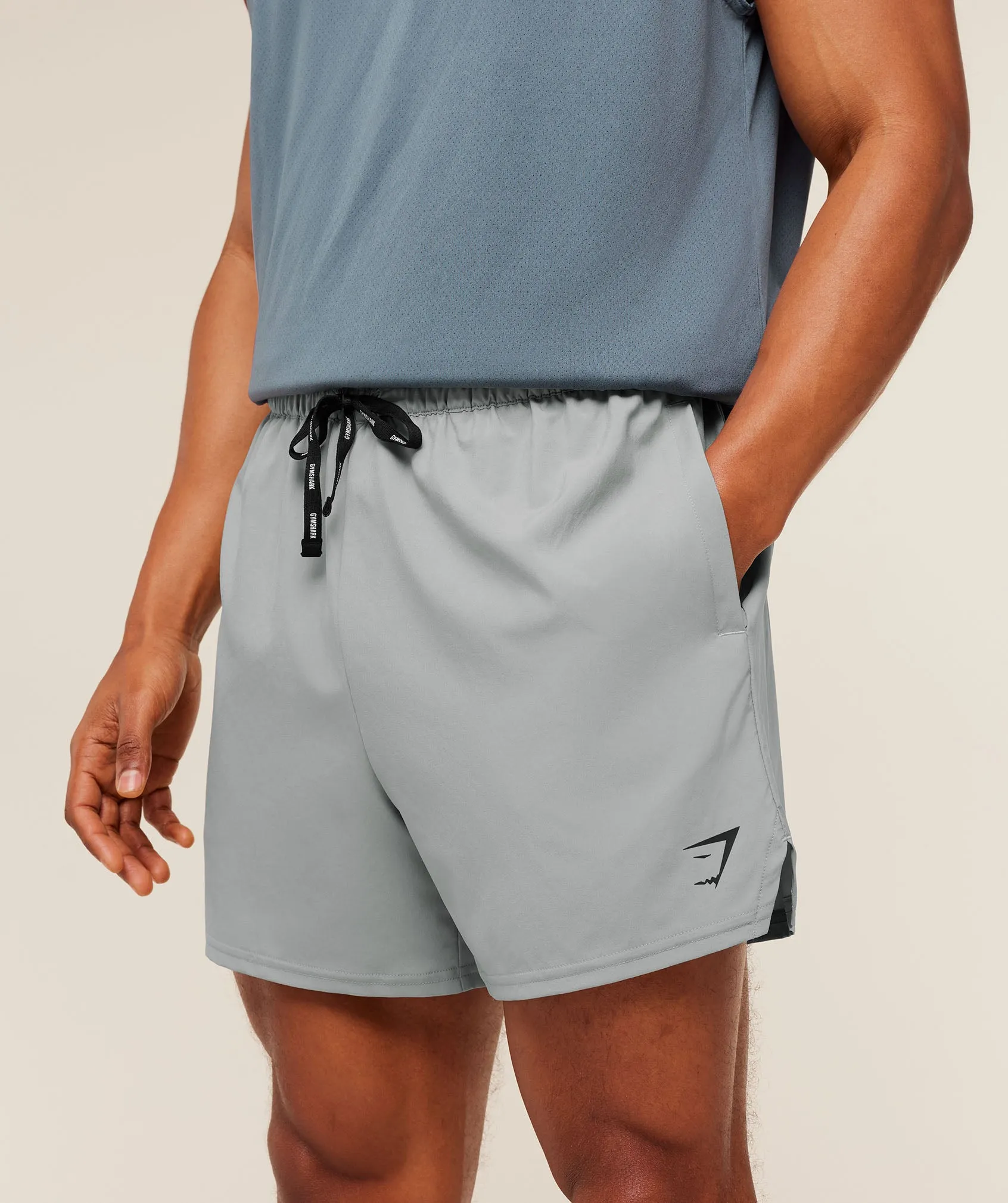 Gymshark Train 5" Shorts - Smokey Grey sold by Gymshark product image thumbnail 5