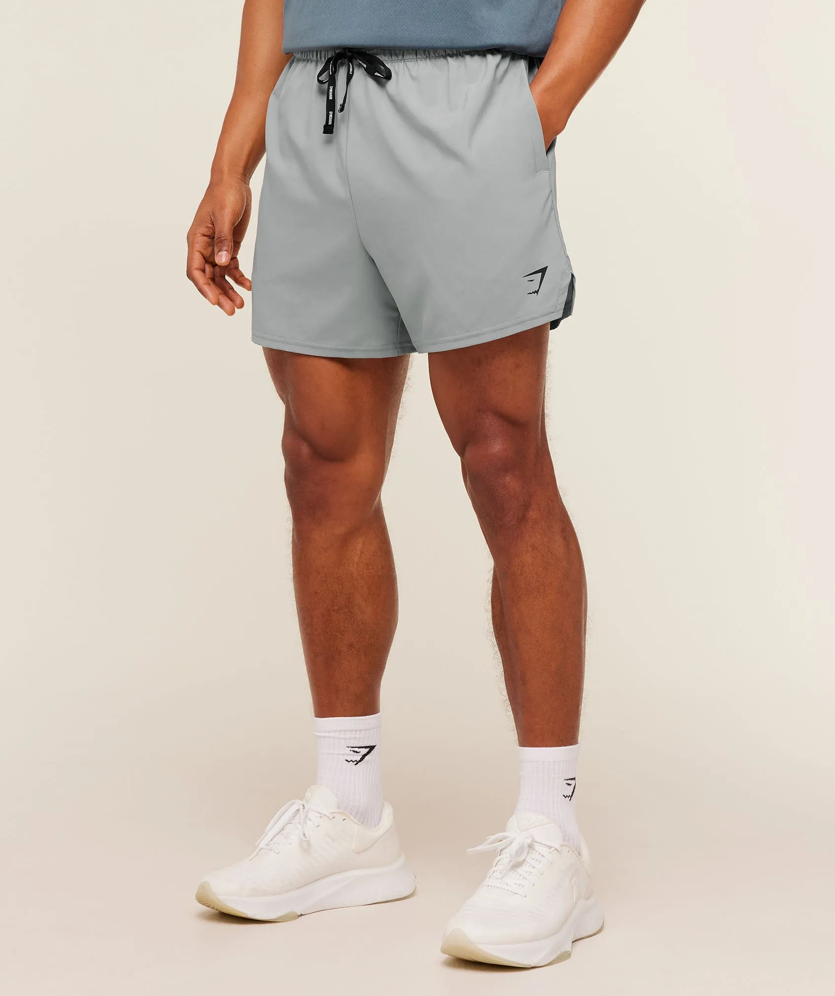 Gymshark Train 5" Shorts - Smokey Grey sold by Gymshark product image thumbnail 2