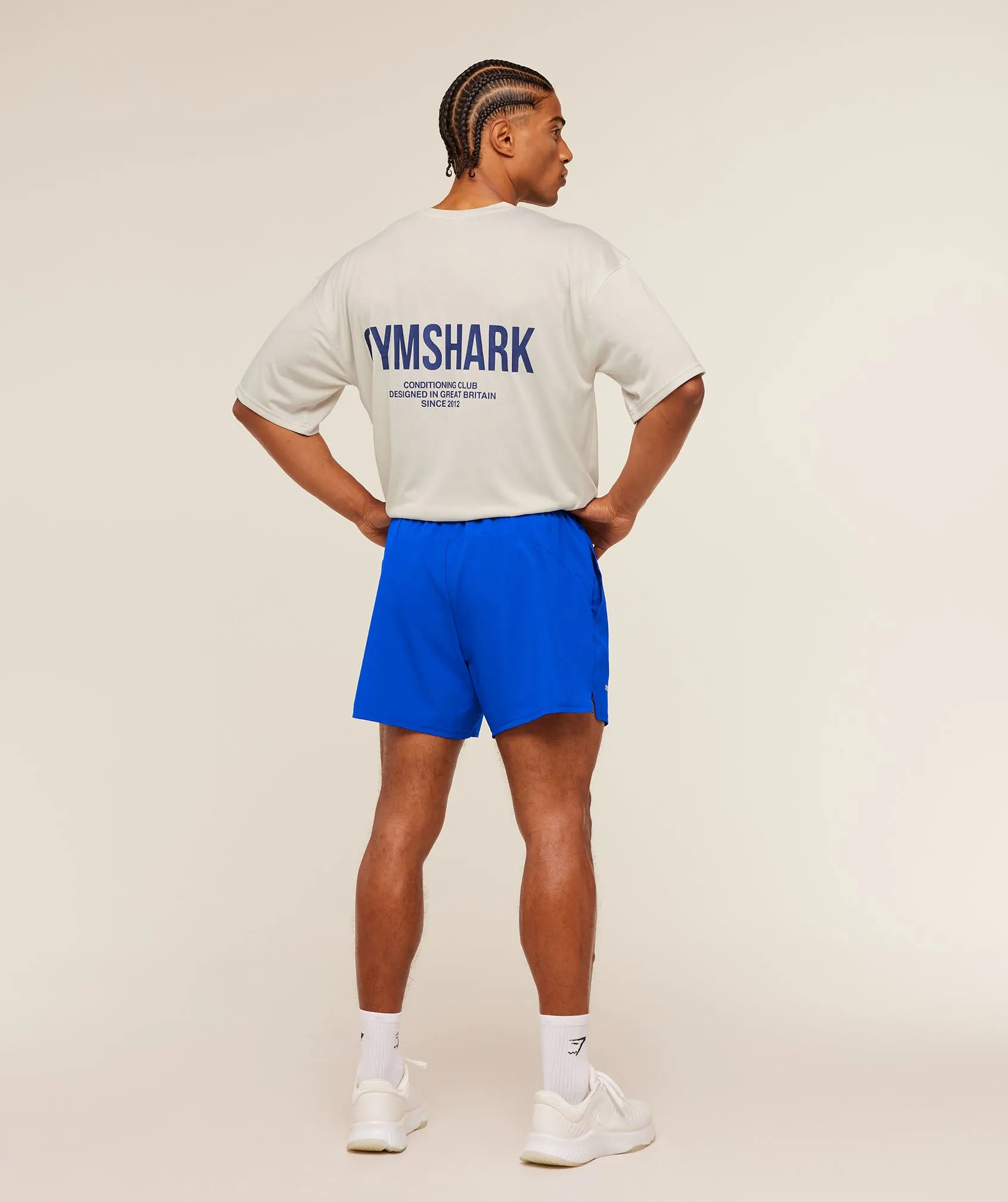 Gymshark Train 5" Shorts - Athletic Blue sold by Gymshark product image thumbnail 4