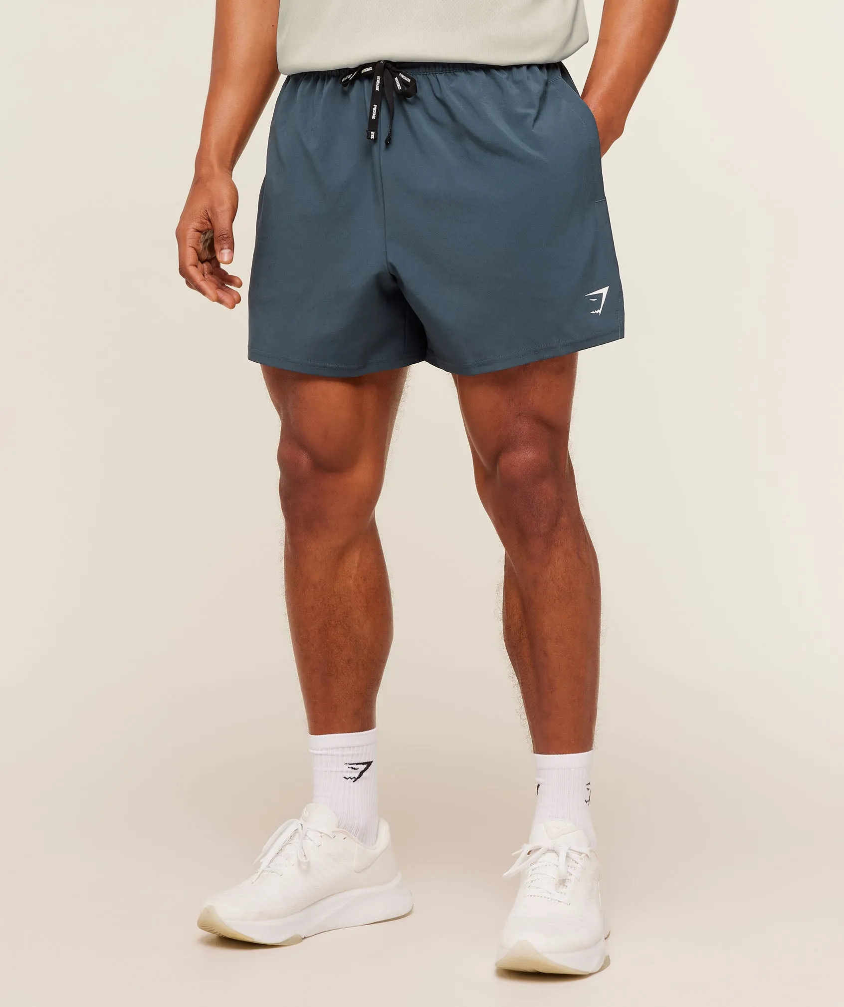 Gymshark Train 5" Shorts - Stealth Blue sold by Gymshark product image thumbnail 3