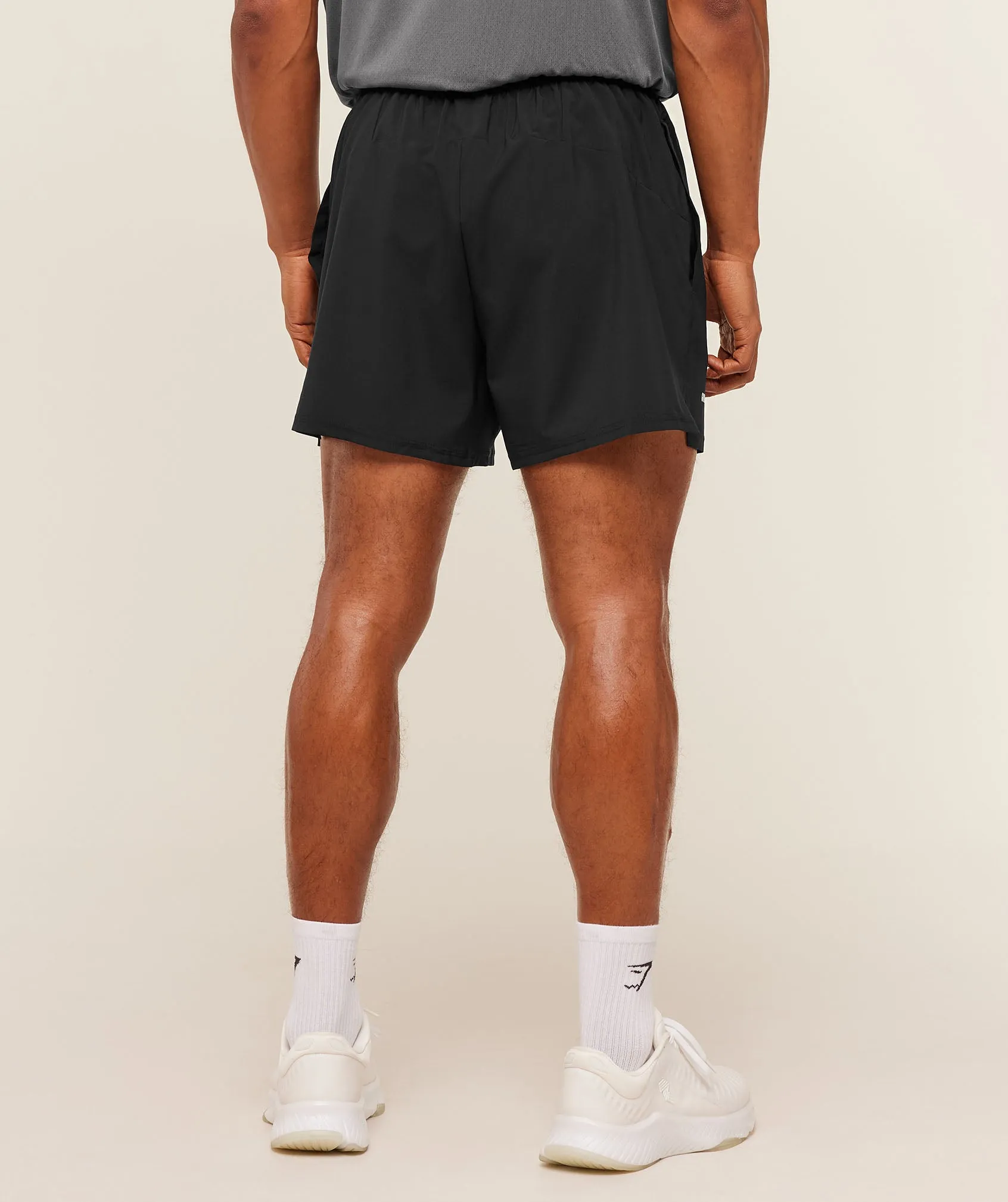 Gymshark Train 5" Shorts - Black sold by Gymshark product image thumbnail 3