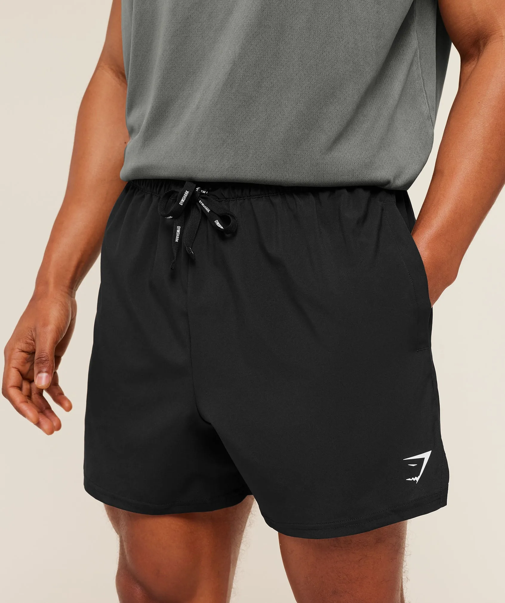 Gymshark Train 5" Shorts - Black sold by Gymshark product image thumbnail 5
