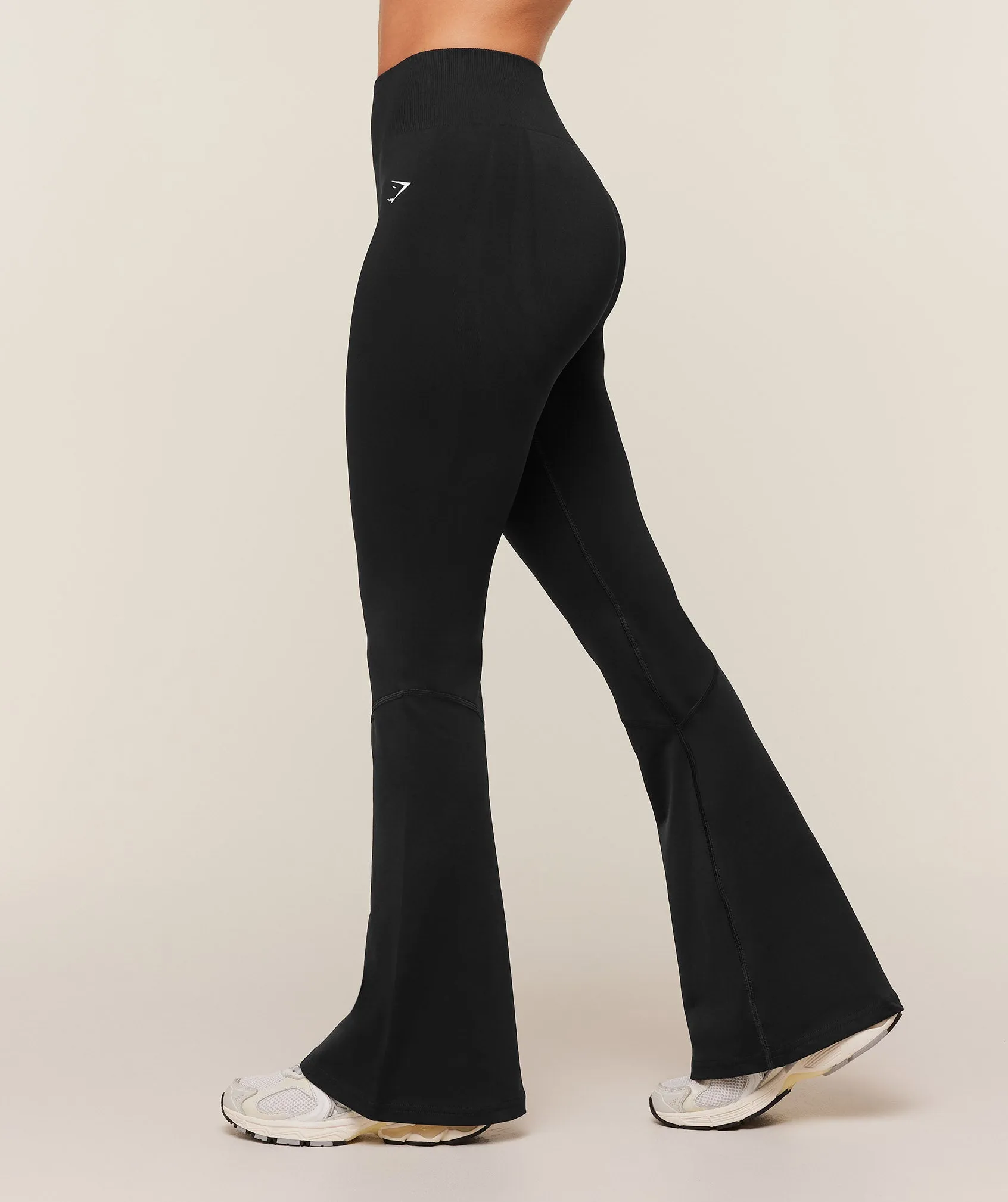 Gymshark Light Hold Flared Leggings - GS Black sold by Gymshark product image thumbnail 2