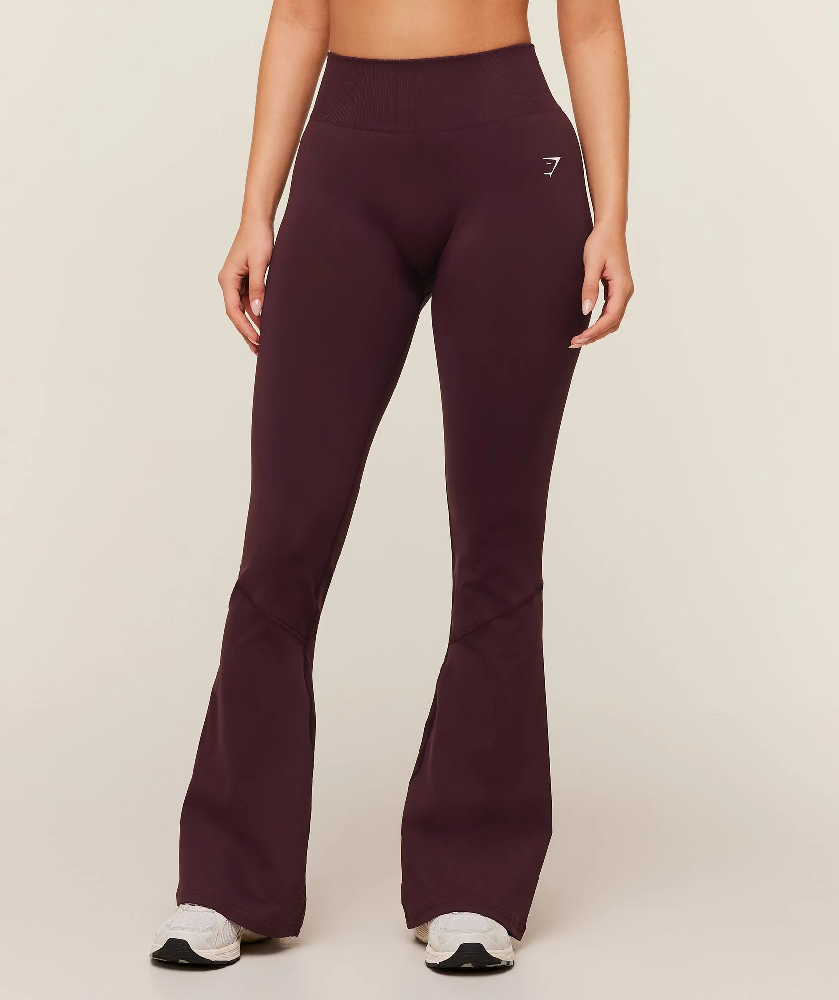 Gymshark Light Hold Flared Leggings - GS Cherry Purple sold by Gymshark