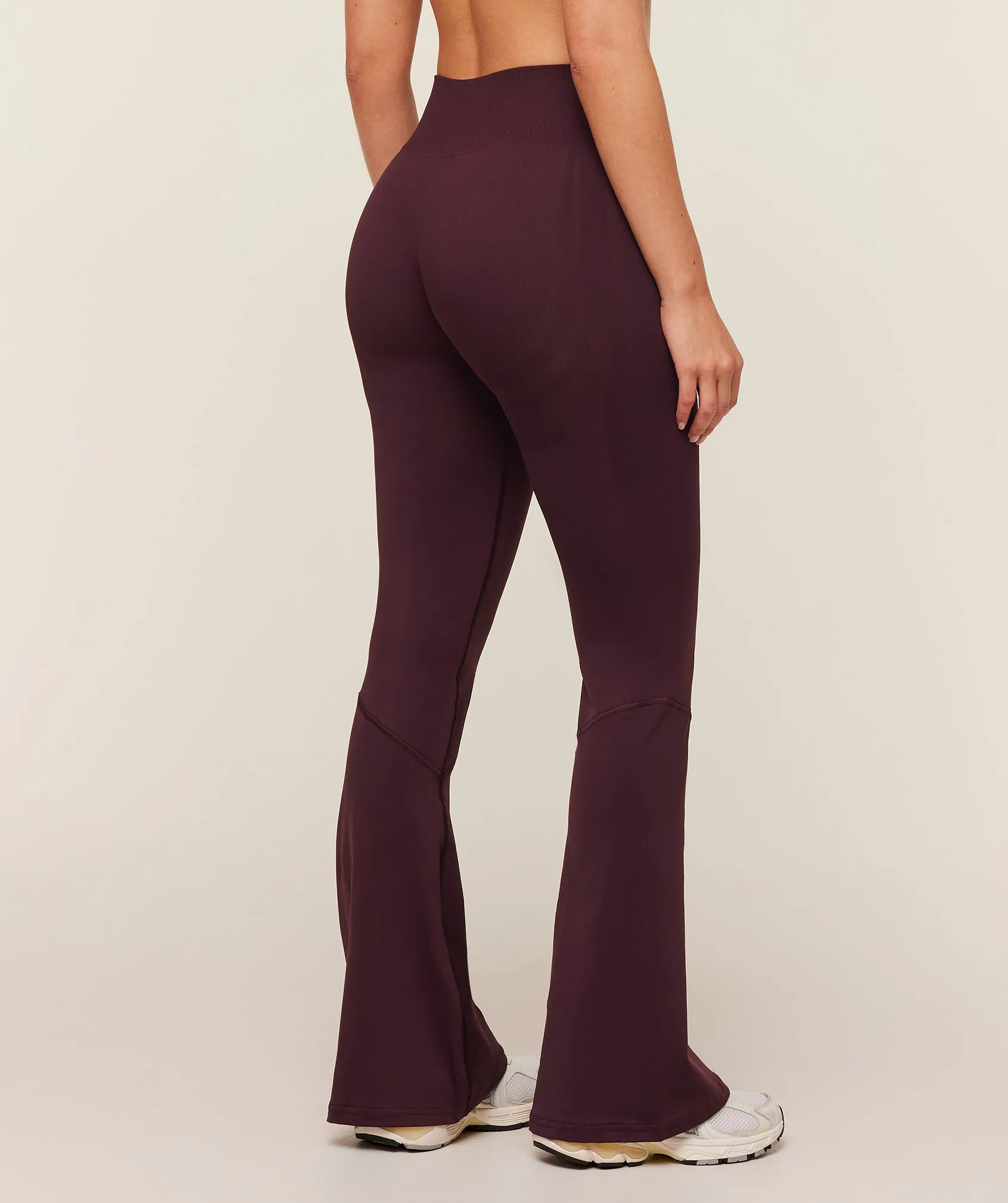 Gymshark Light Hold Flared Leggings - GS Cherry Purple sold by Gymshark product image thumbnail 2