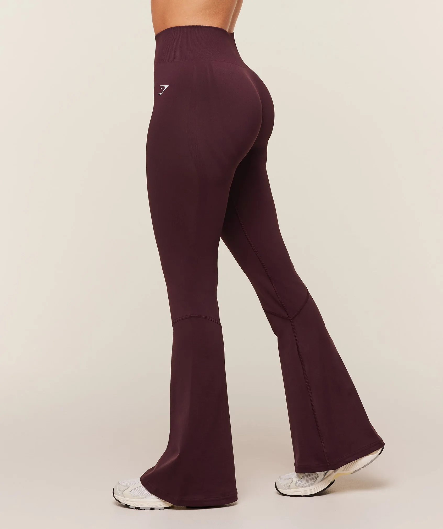 Gymshark Light Hold Flared Leggings - GS Cherry Purple sold by Gymshark product image thumbnail 3