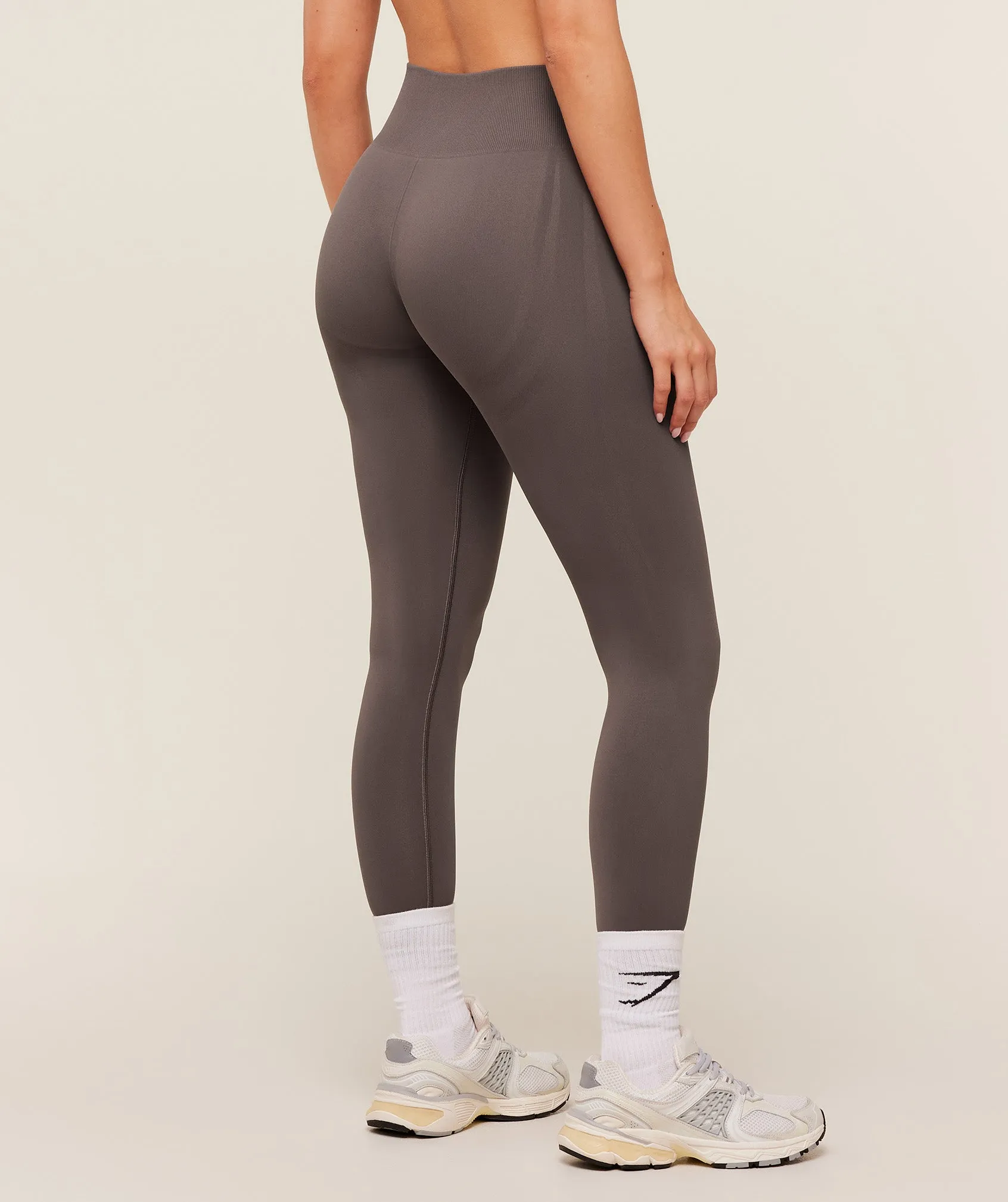 Gymshark Light Hold Leggings - Cool Brown sold by Gymshark product image thumbnail 2