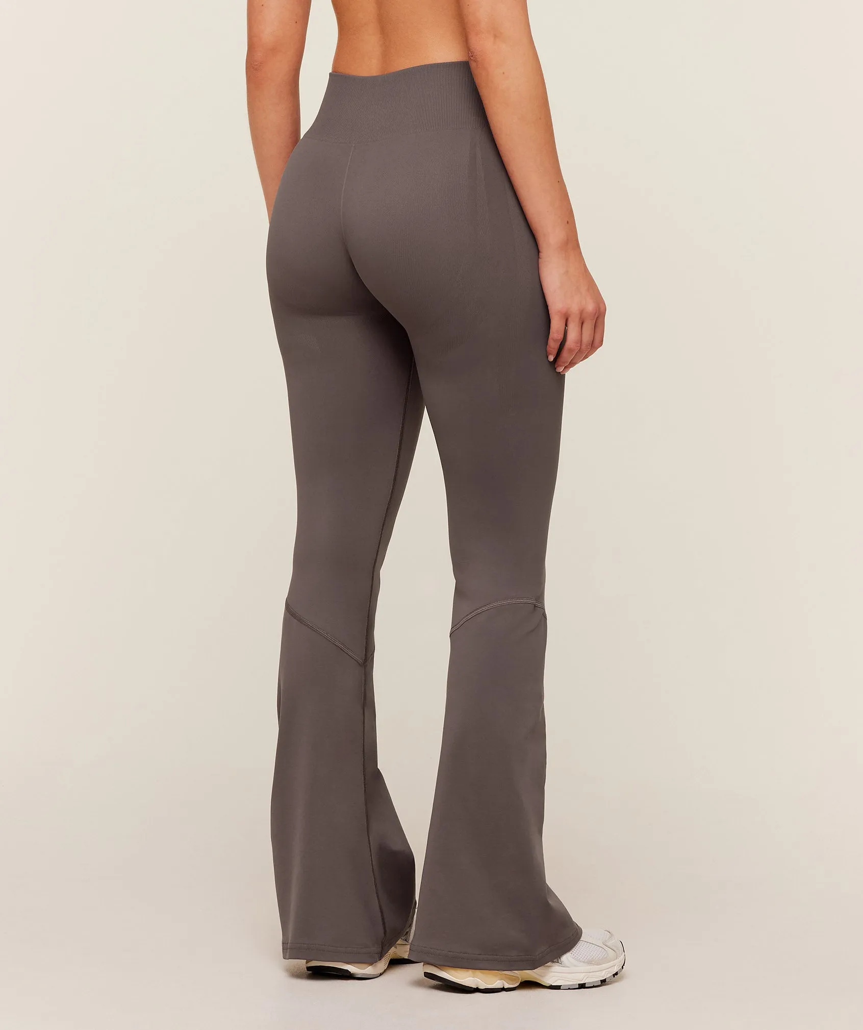 Gymshark Light Hold Flared Leggings - Cool Brown sold by Gymshark product image thumbnail 2