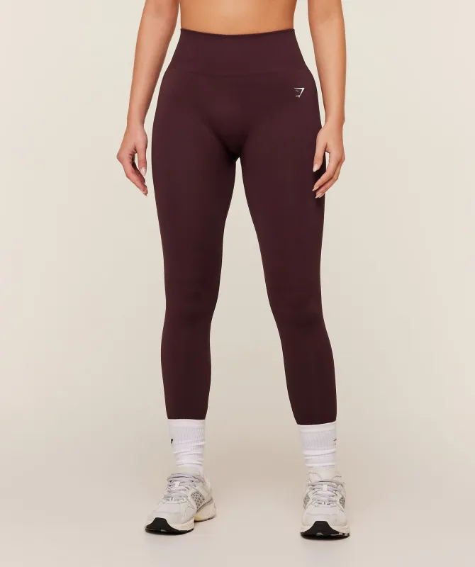 Gymshark Light Hold Leggings - GS Cherry Purple made by Gymshark