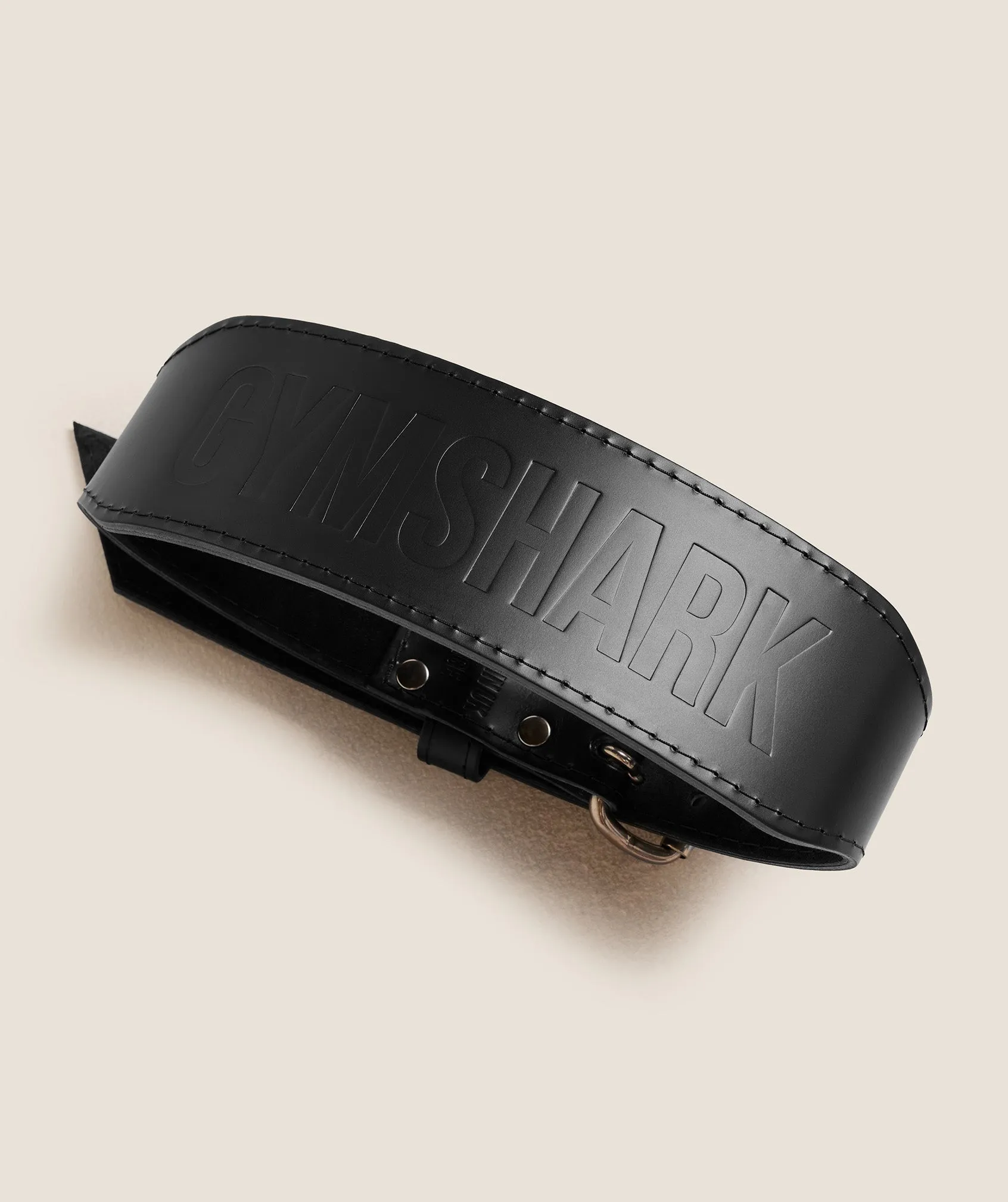 Gymshark Tapered Double Prong Lifting Belt - Black sold by Gymshark product image thumbnail 5