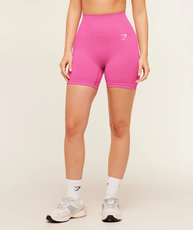 Gymshark Vital Seamless Shorts - Super-Set Pink/Marl made by Gymshark