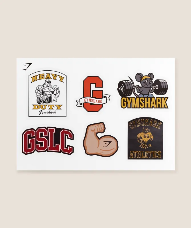 Gymshark Sticker Pack -  MULTI PACK 2 made by Gymshark