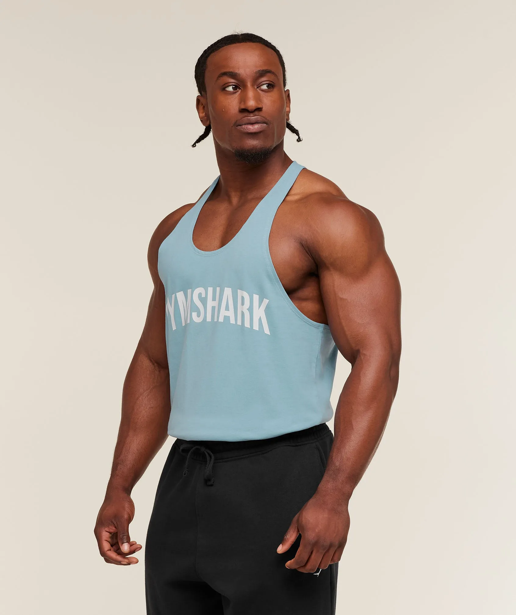 Gymshark Power Stringer - Bench Blue sold by Gymshark product image thumbnail 3