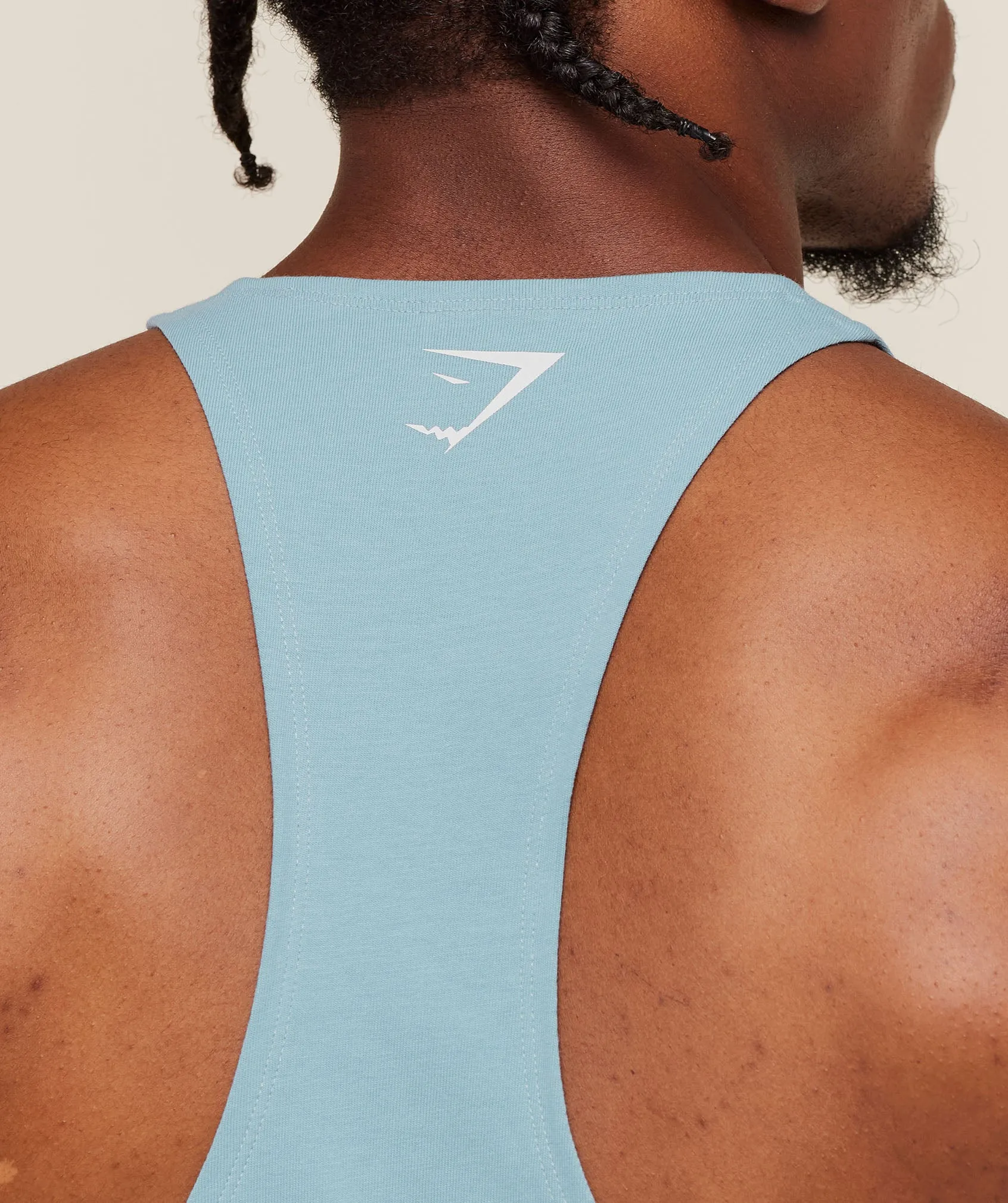 Gymshark Power Stringer - Bench Blue sold by Gymshark product image thumbnail 5