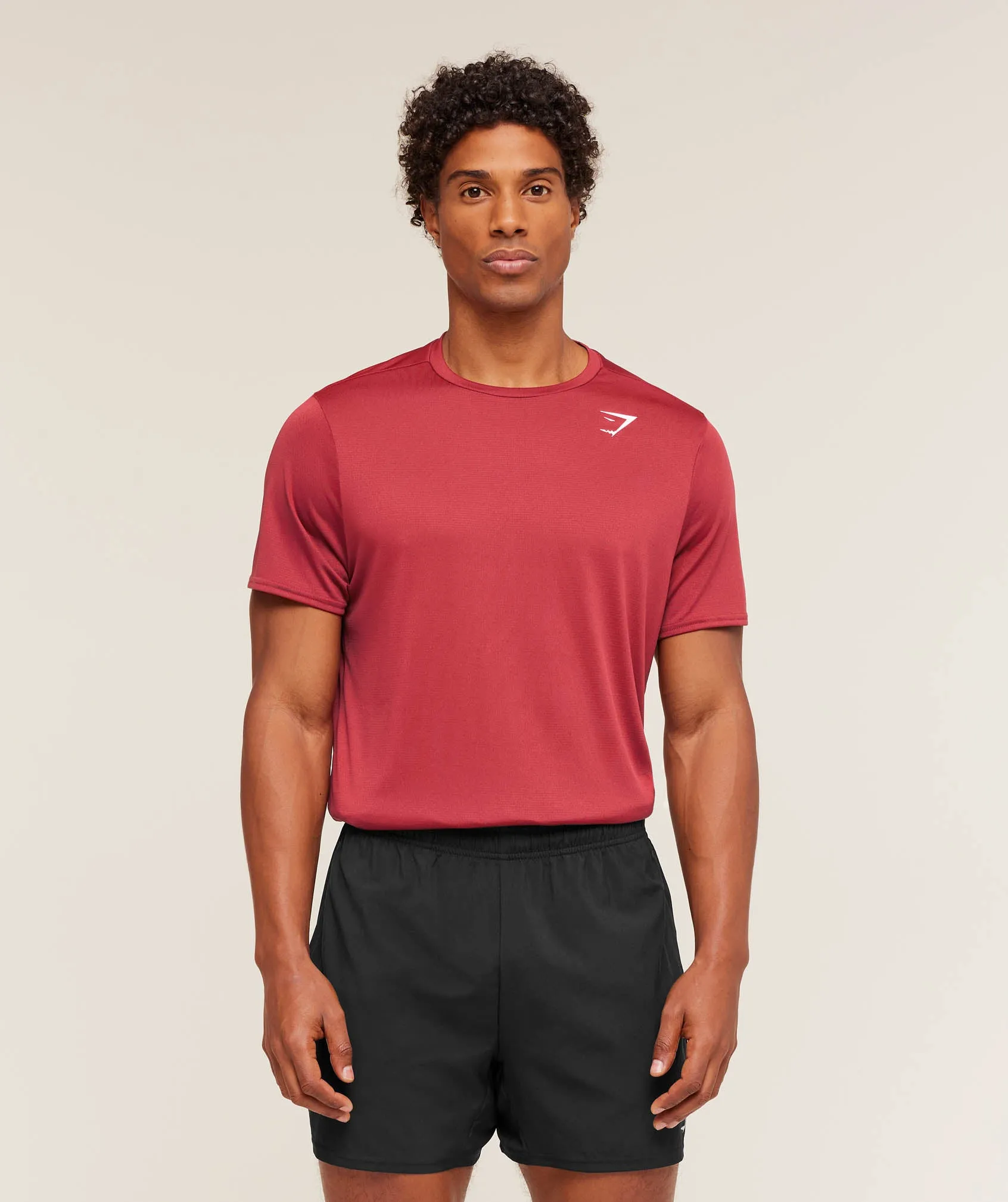 Gymshark Arrival T-Shirt - Athletic Burgundy sold by Gymshark product image thumbnail 5