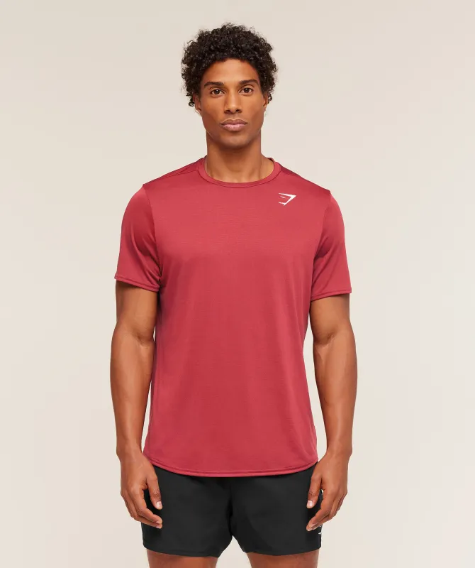 Gymshark Arrival T-Shirt - Athletic Burgundy made by Gymshark
