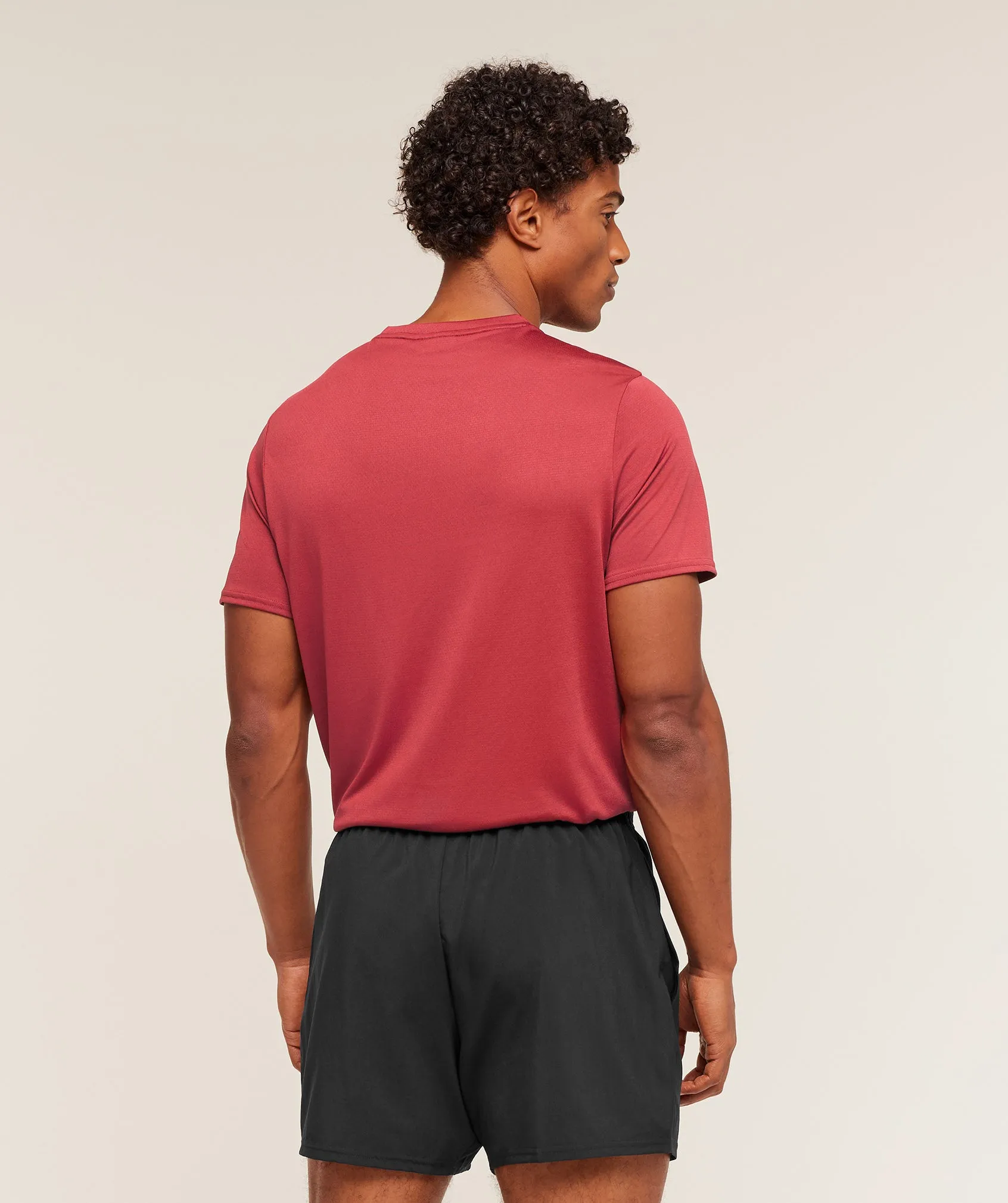 Gymshark Arrival T-Shirt - Athletic Burgundy sold by Gymshark product image thumbnail 2