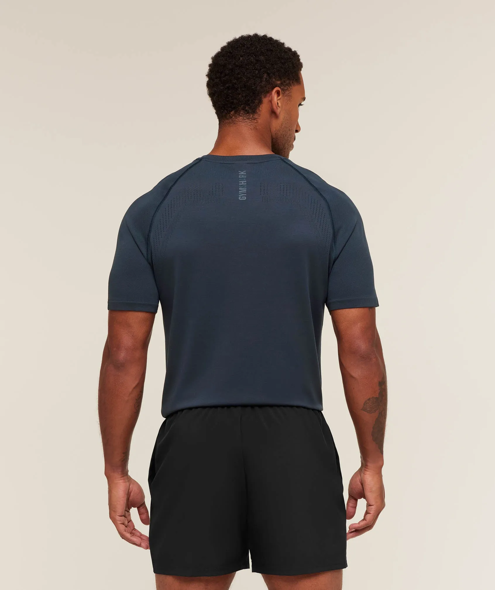 Gymshark Versatile Seamless T-Shirt - Heavy Blue/Navy sold by Gymshark product image thumbnail 2