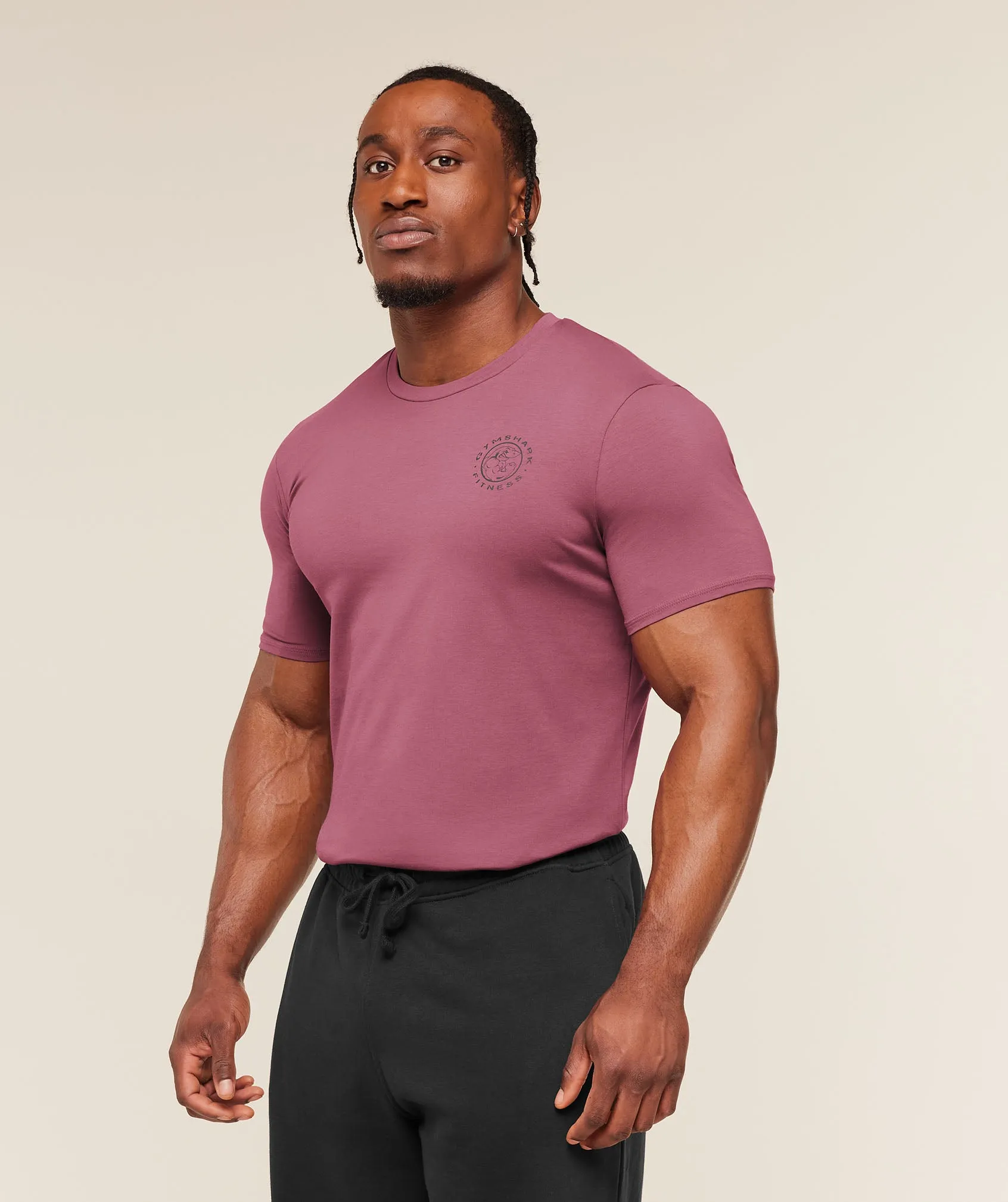 Gymshark Legacy T-Shirt - Reset Pink sold by Gymshark product image thumbnail 3