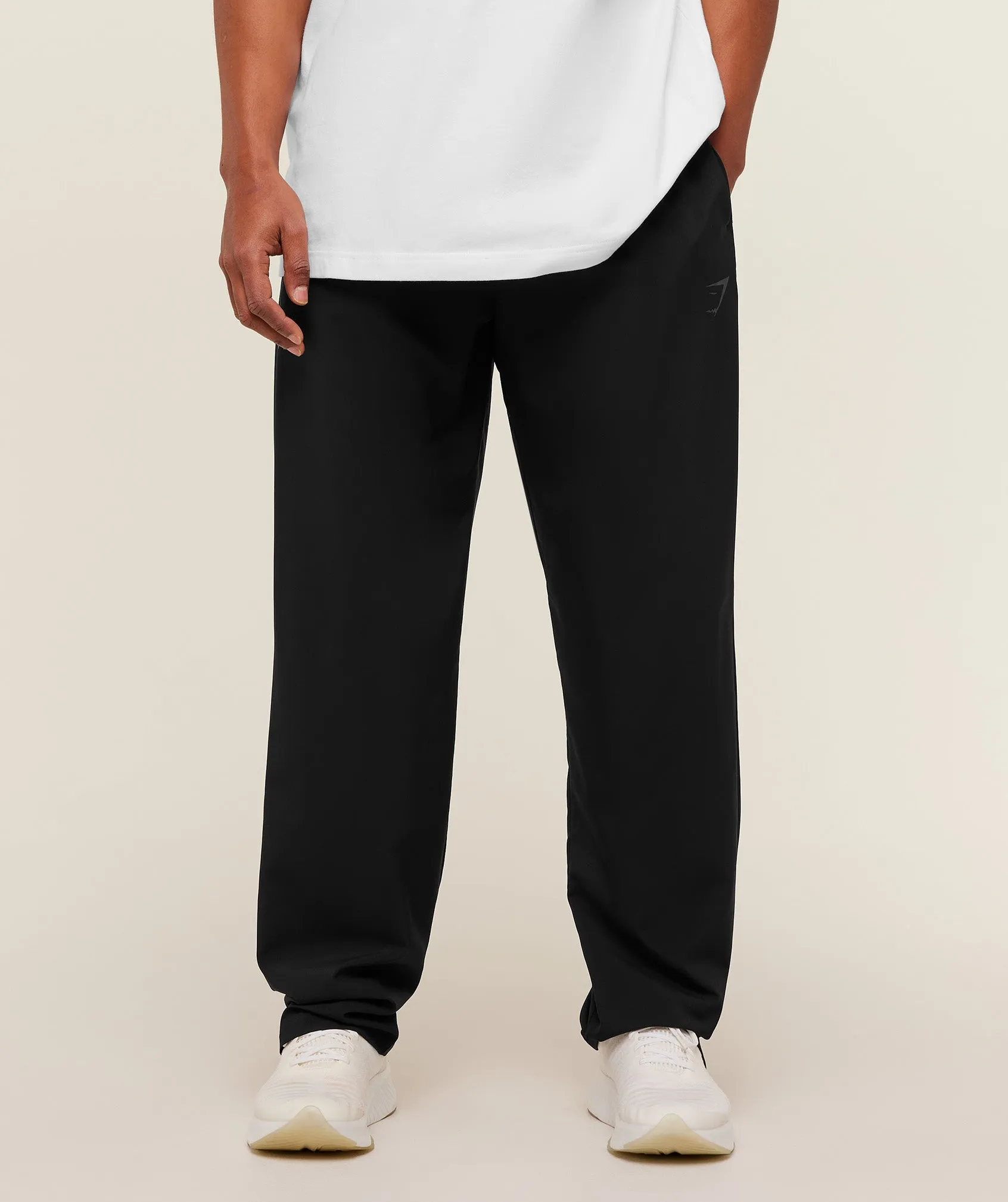 Gymshark Arrival Contrast Pants - Black/Grey sold by Gymshark