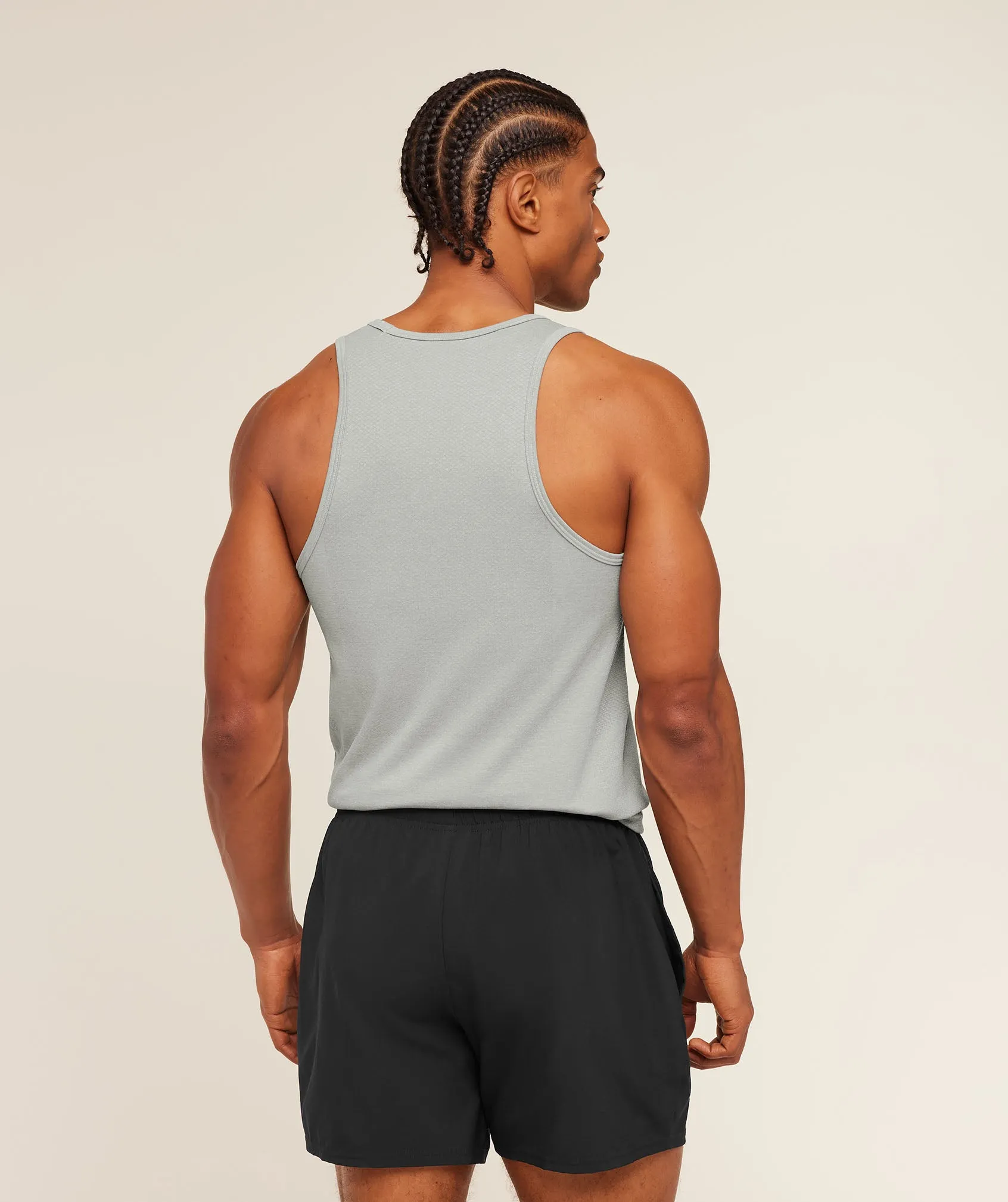 Gymshark Vital Tank - Light Grey/Smokey Grey sold by Gymshark product image thumbnail 2