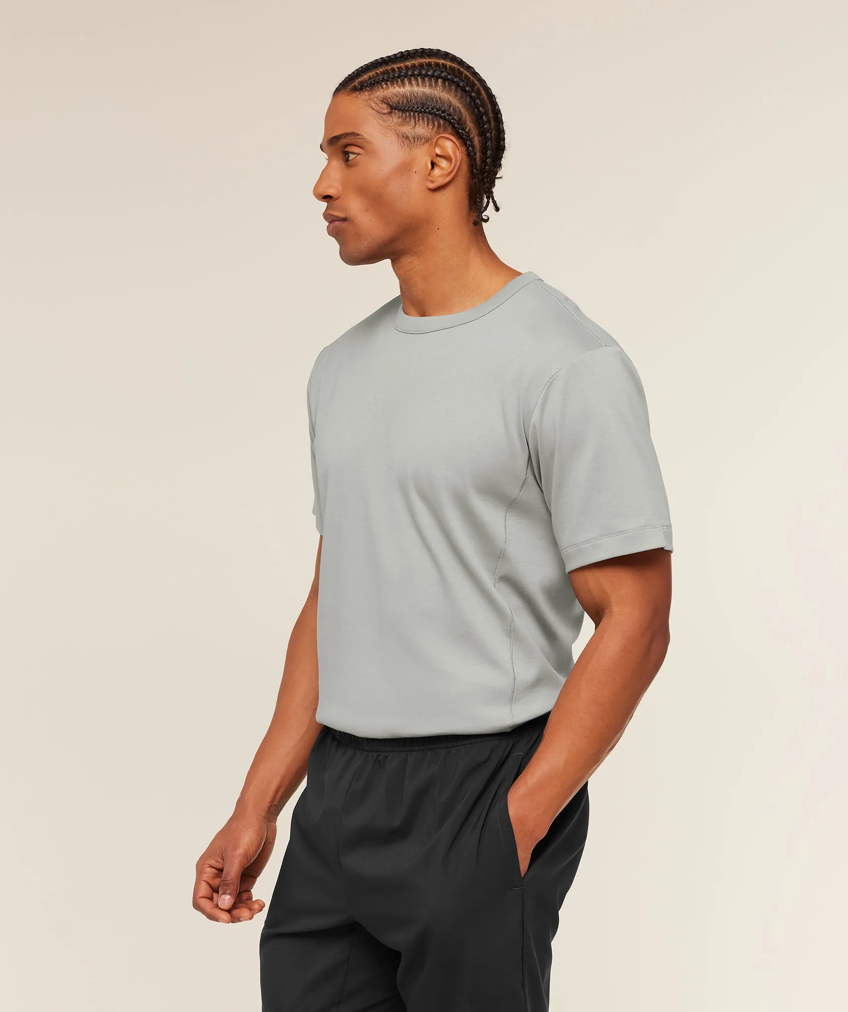 Gymshark Off Duty T-Shirt - Smokey Grey sold by Gymshark product image thumbnail 3