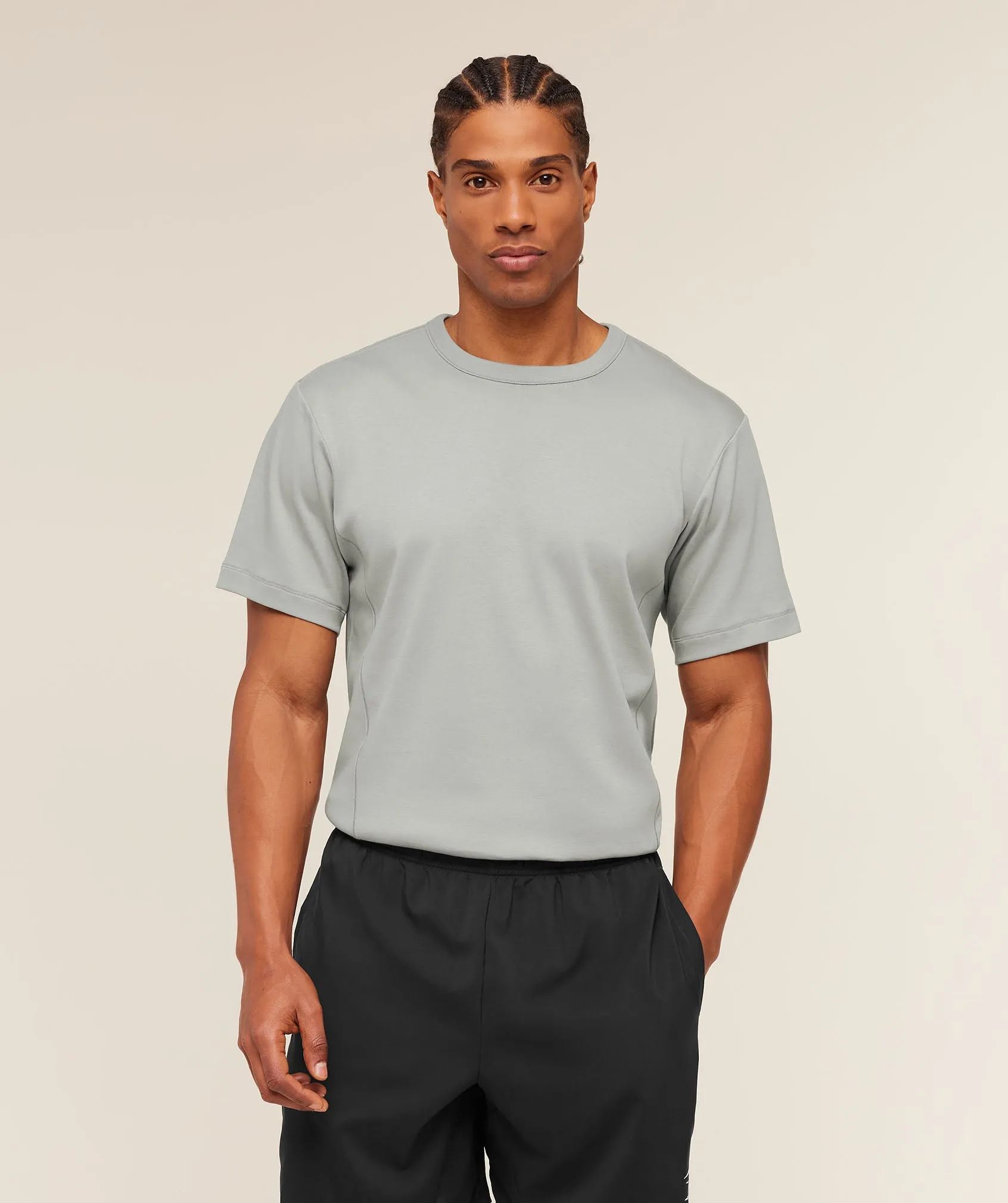 Gymshark Off Duty T-Shirt - Smokey Grey sold by Gymshark