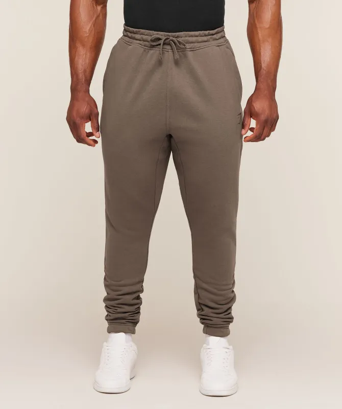 Gymshark Power Wordmark Jogger - Soft Brown made by Gymshark