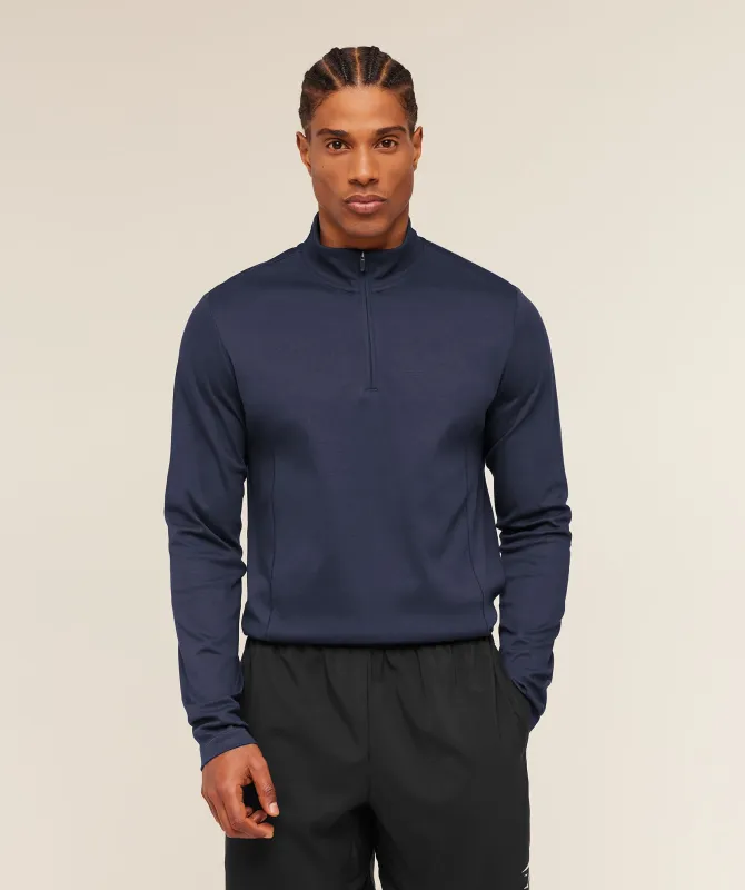 Gymshark Off Duty 1/4 Zip - Heavy Blue made by Gymshark