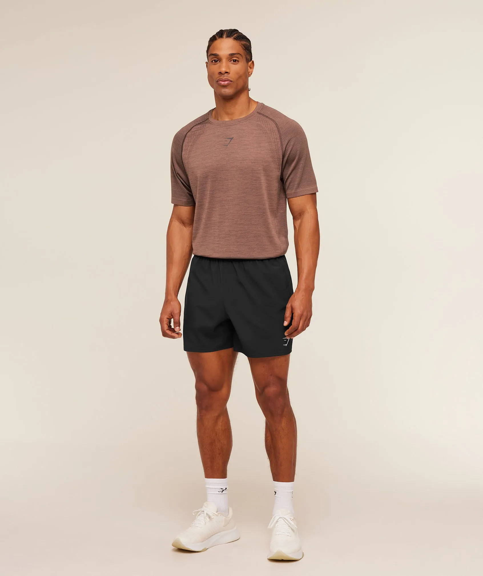 Gymshark Versatile Seamless T-Shirt - Taupe Brown/Cool Brown sold by Gymshark product image thumbnail 5