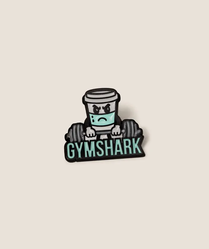 Gymshark Coffee Pin -  Pop Turquoise made by Gymshark