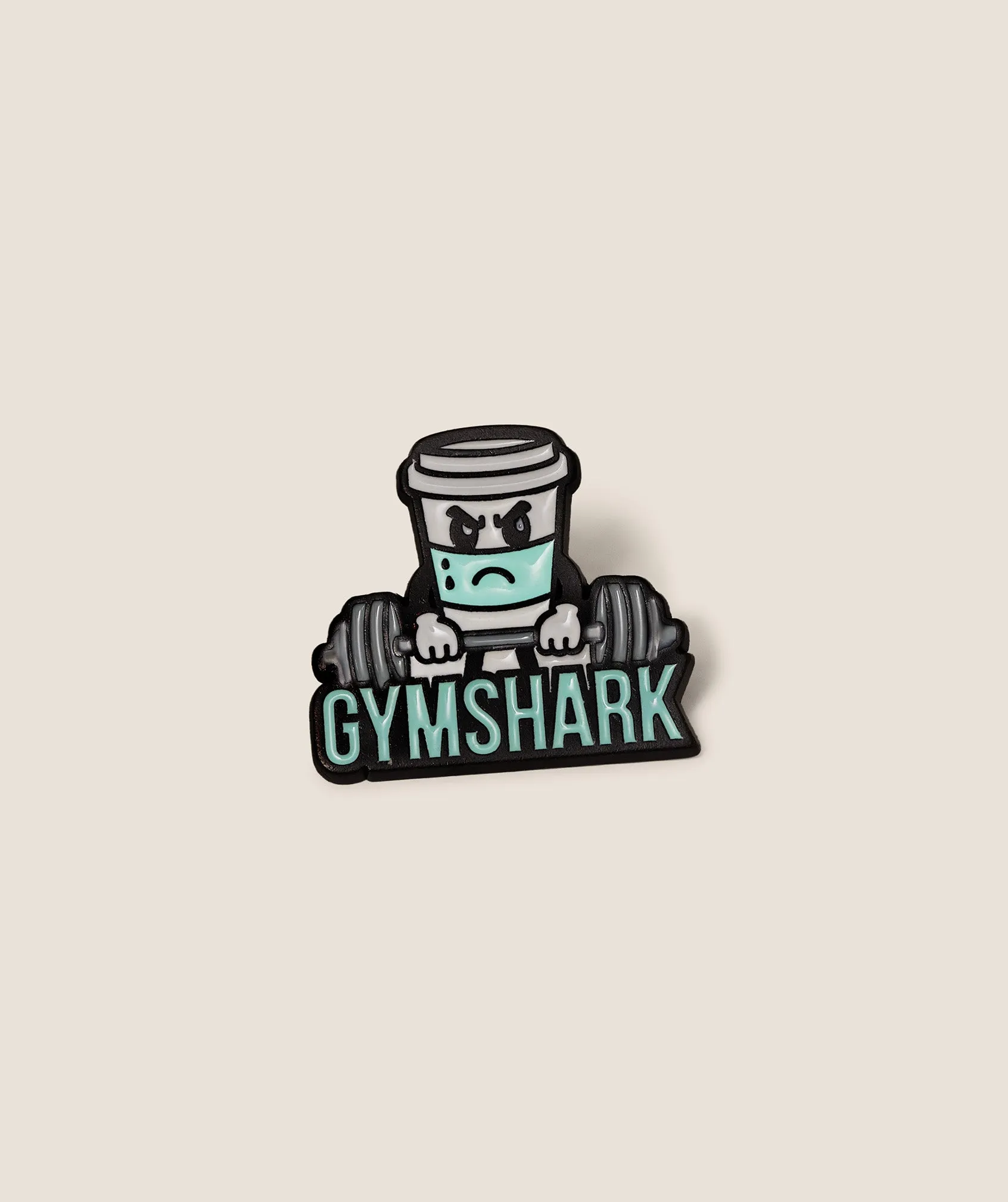 Gymshark Coffee Pin - Pop Turquoise sold by Gymshark