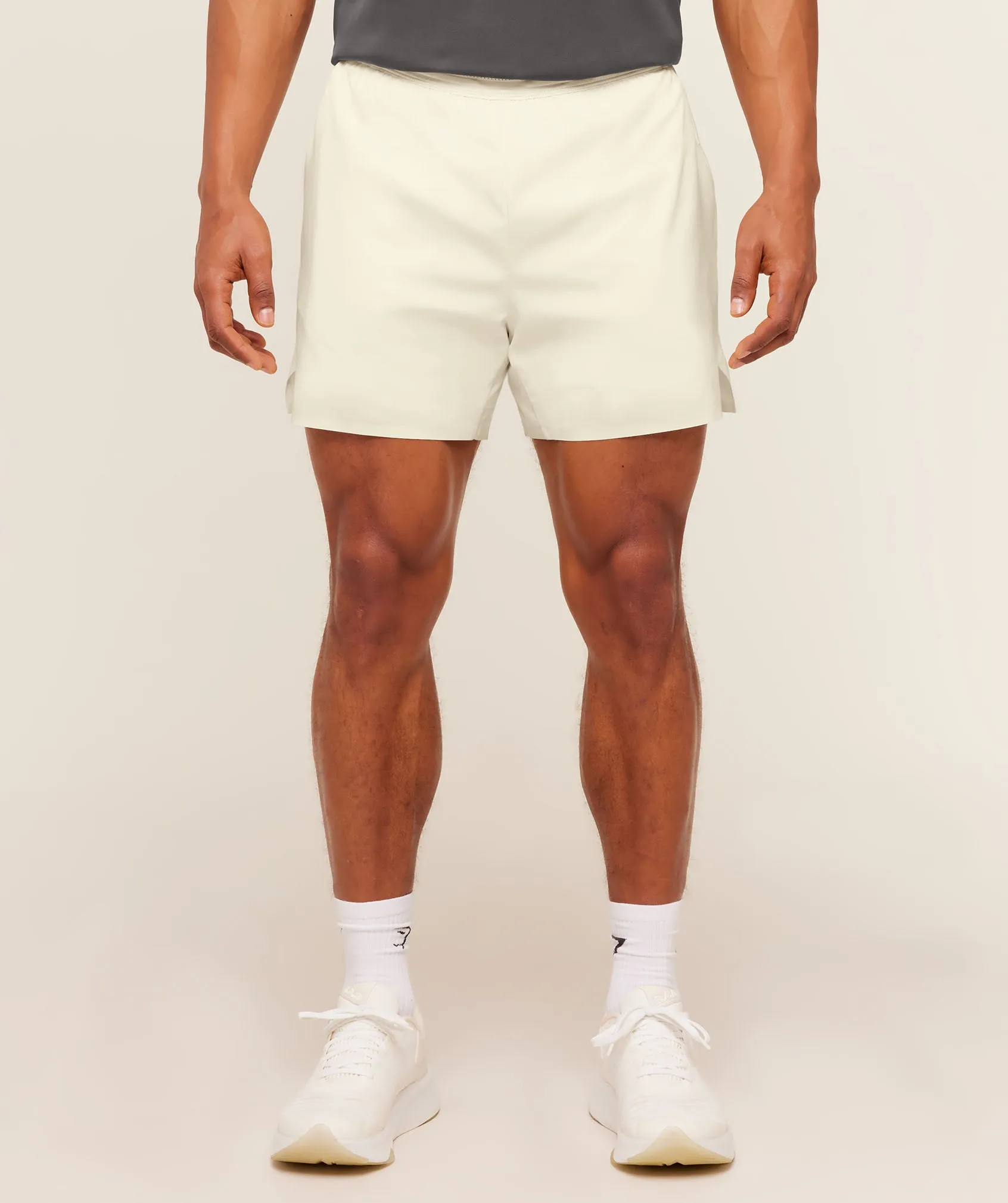 Gymshark Evolve 5" Short - Soft White sold by Gymshark
