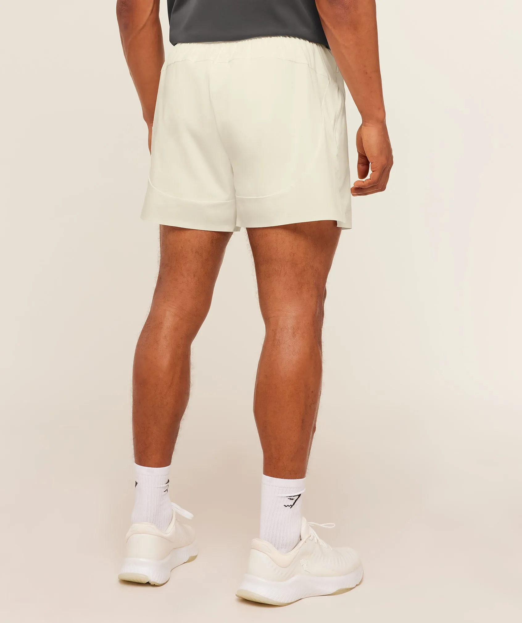Gymshark Evolve 5" Short - Soft White sold by Gymshark product image thumbnail 2
