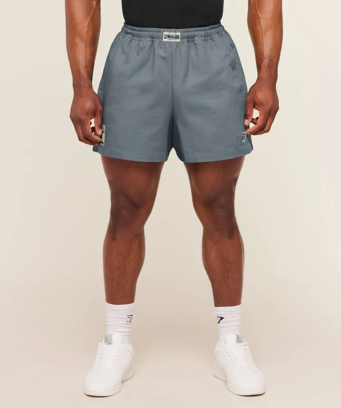 Gymshark Pumper Shorts 5" - Iron Blue made by Gymshark