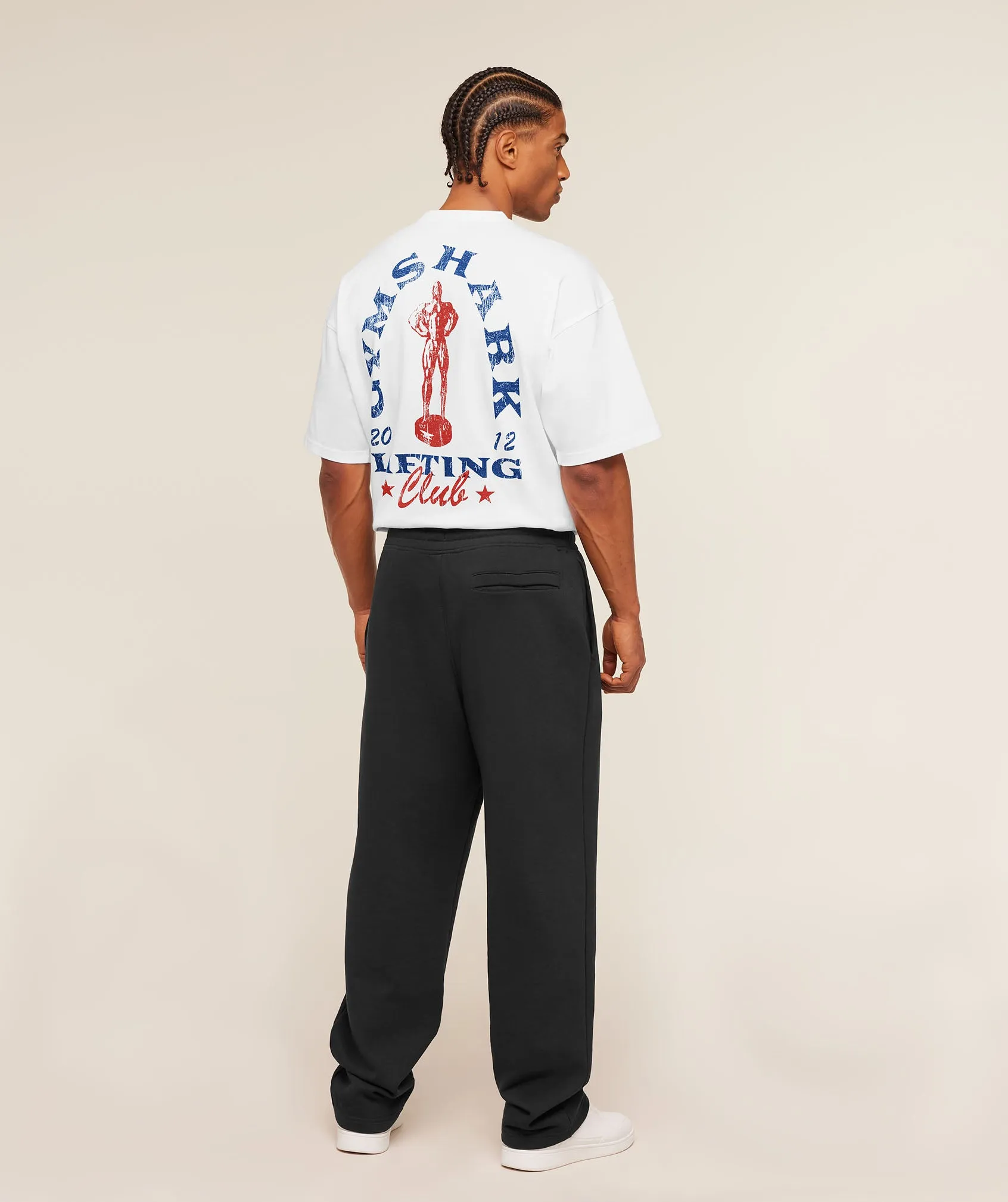 Gymshark Trophy Graphic T-Shirt - White sold by Gymshark product image thumbnail 4