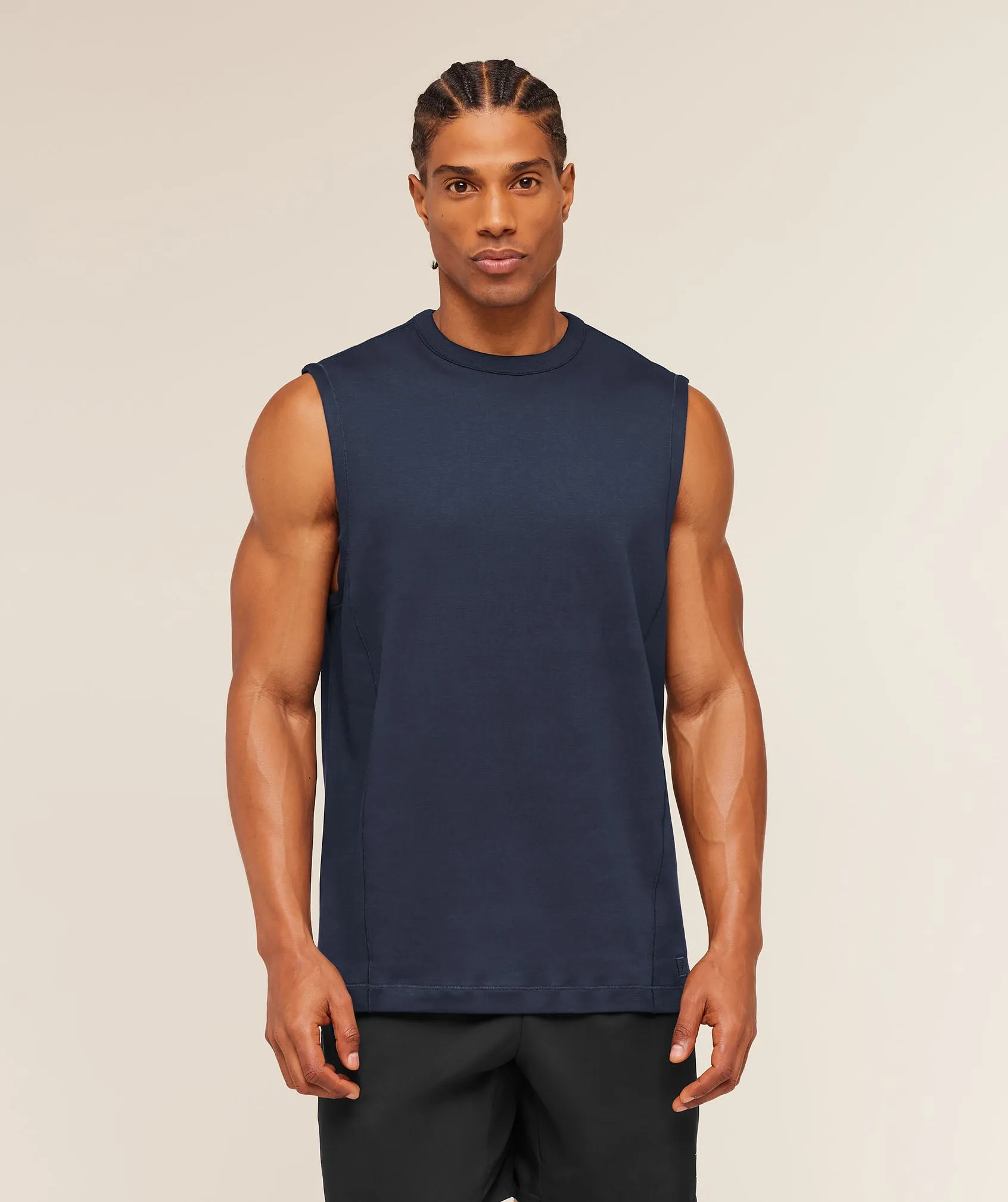 Gymshark Off Duty Tank - Heavy Blue sold by Gymshark product image thumbnail 3