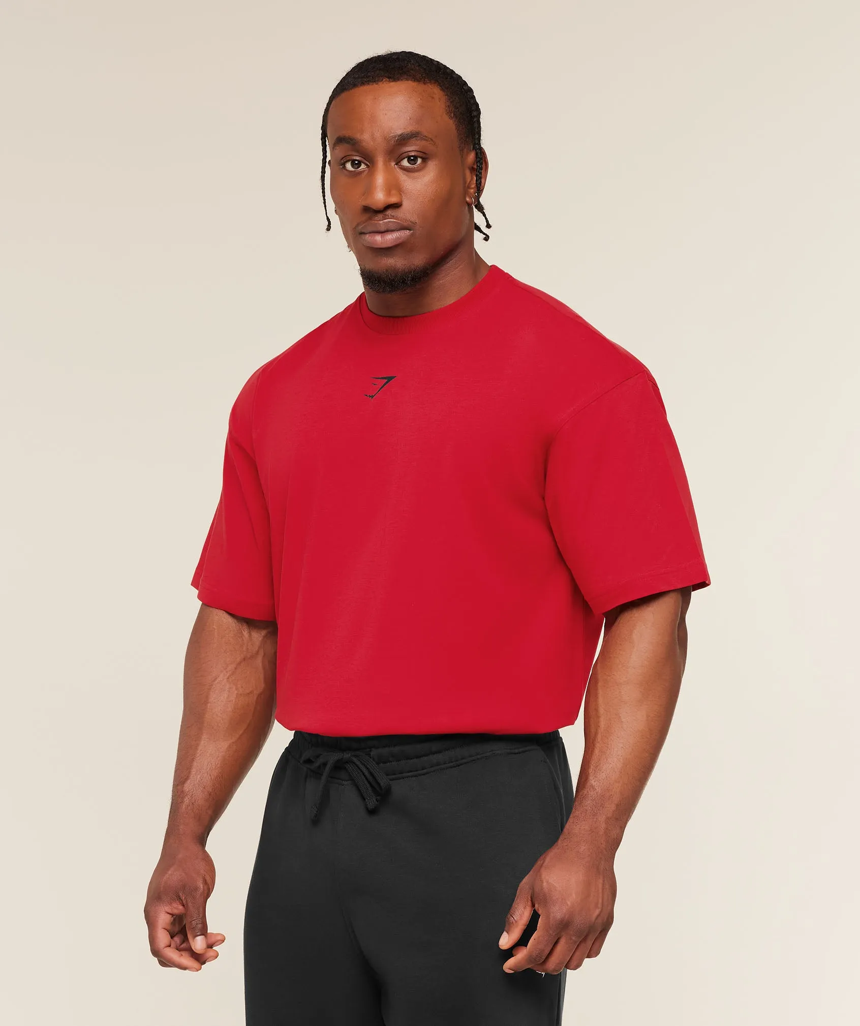 Gymshark Power T-Shirt - Conditioning Red sold by Gymshark product image thumbnail 3