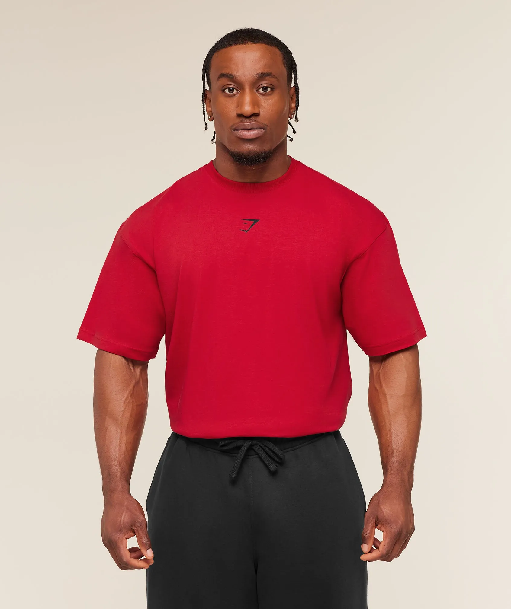 Gymshark Power T-Shirt - Conditioning Red sold by Gymshark product image thumbnail 2