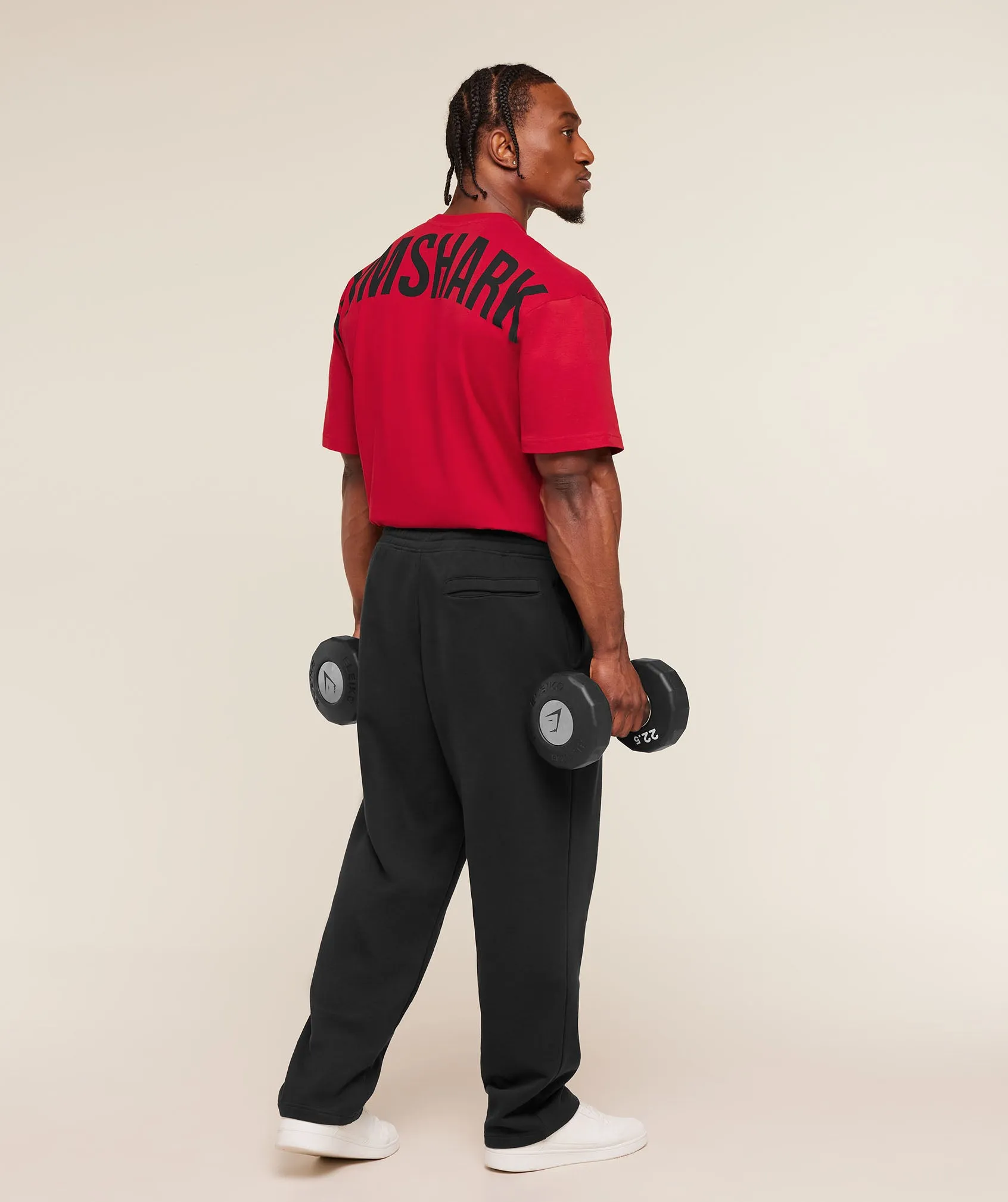 Gymshark Power T-Shirt - Conditioning Red sold by Gymshark product image thumbnail 4